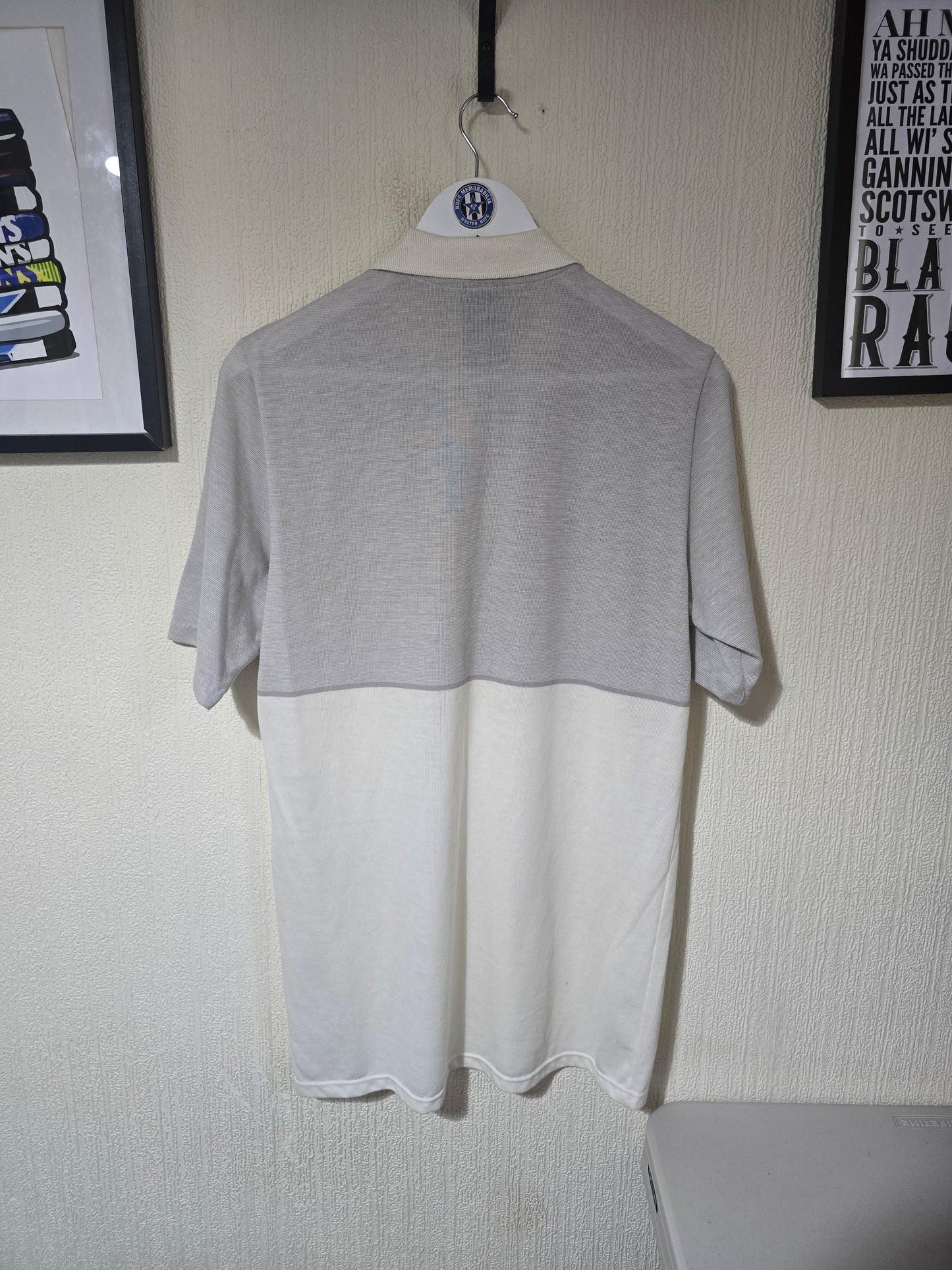 Newcastle United 1983 Umbro Japan Tour polo, Player worn - Large