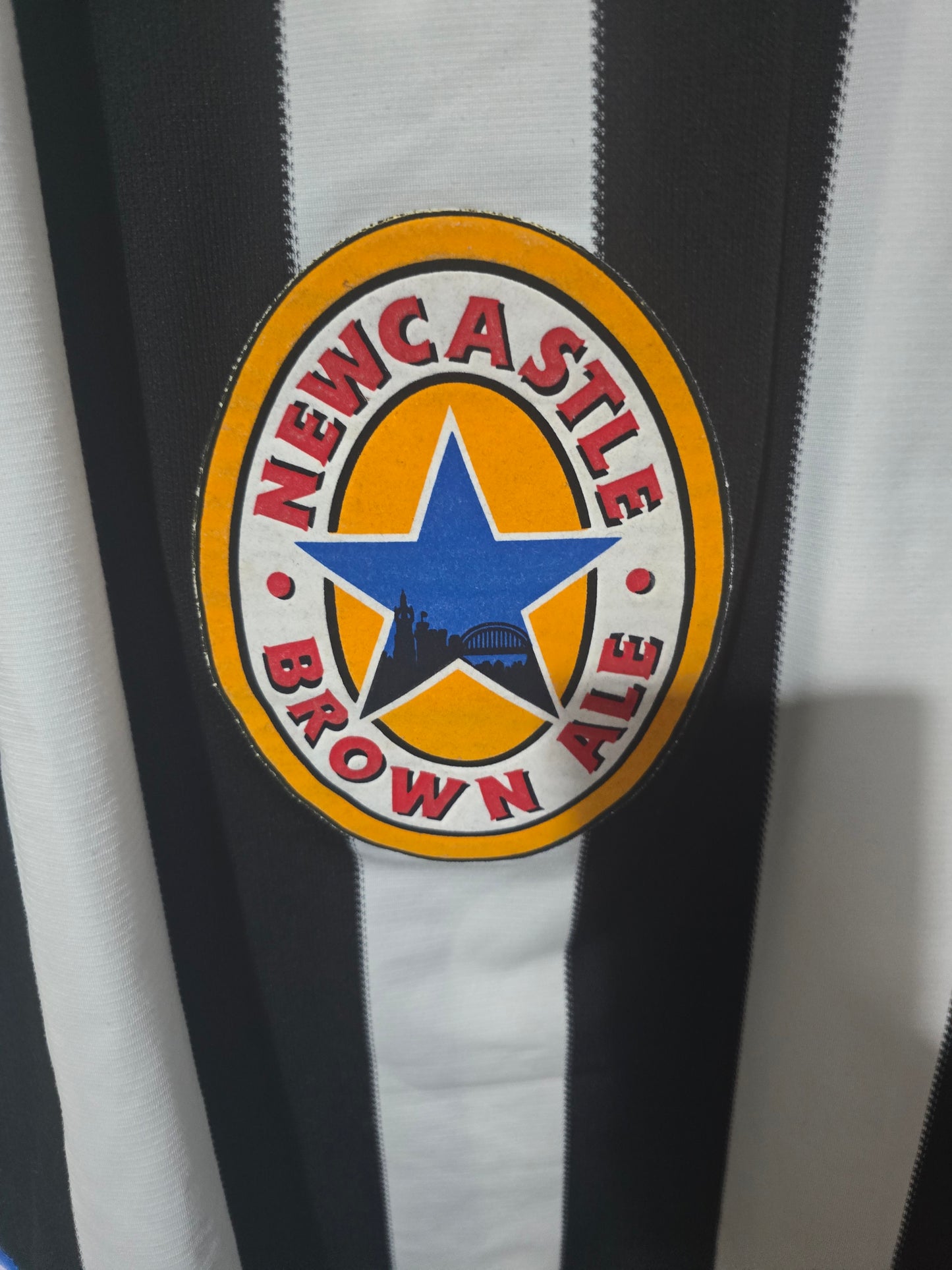 Newcastle United 1995/96 Adidas Home Shirt #9 SHEARER - XXL