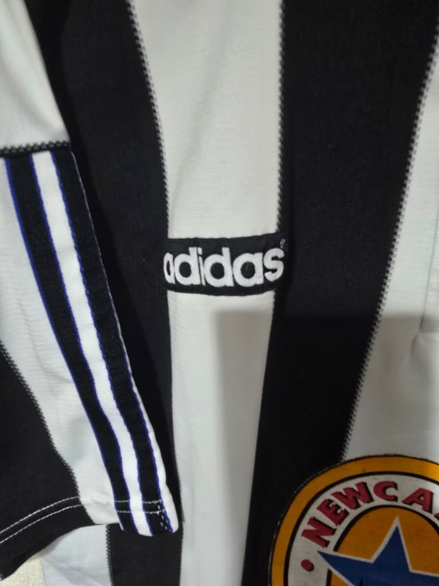 Newcastle United 1995/96 Adidas Home Shirt #9 SHEARER - XXL