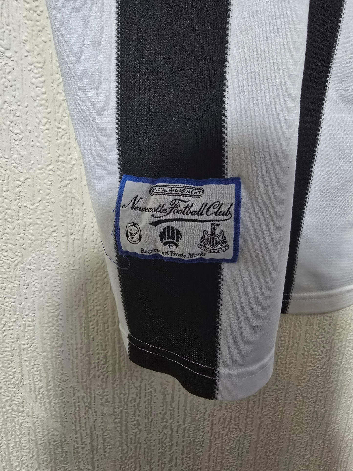 Newcastle United 1995/96 Adidas Home Shirt #9 SHEARER - XXL