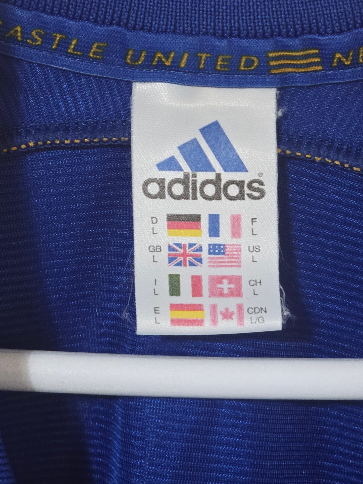 Newcastle United 1998/99 Adidas Away Shirt - Large