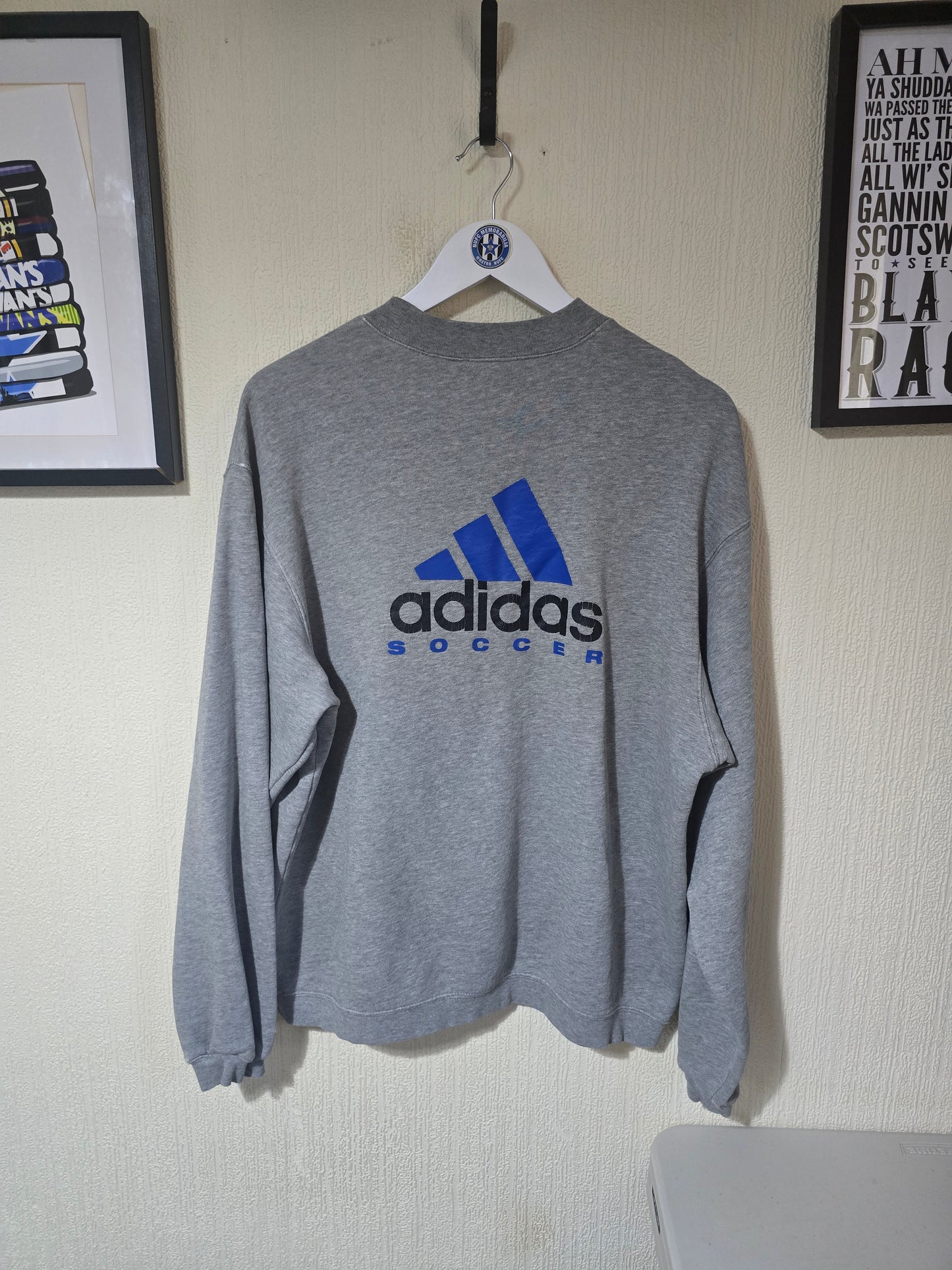 Newcastle United 1998/99 Adidas Sweatshirt - Large