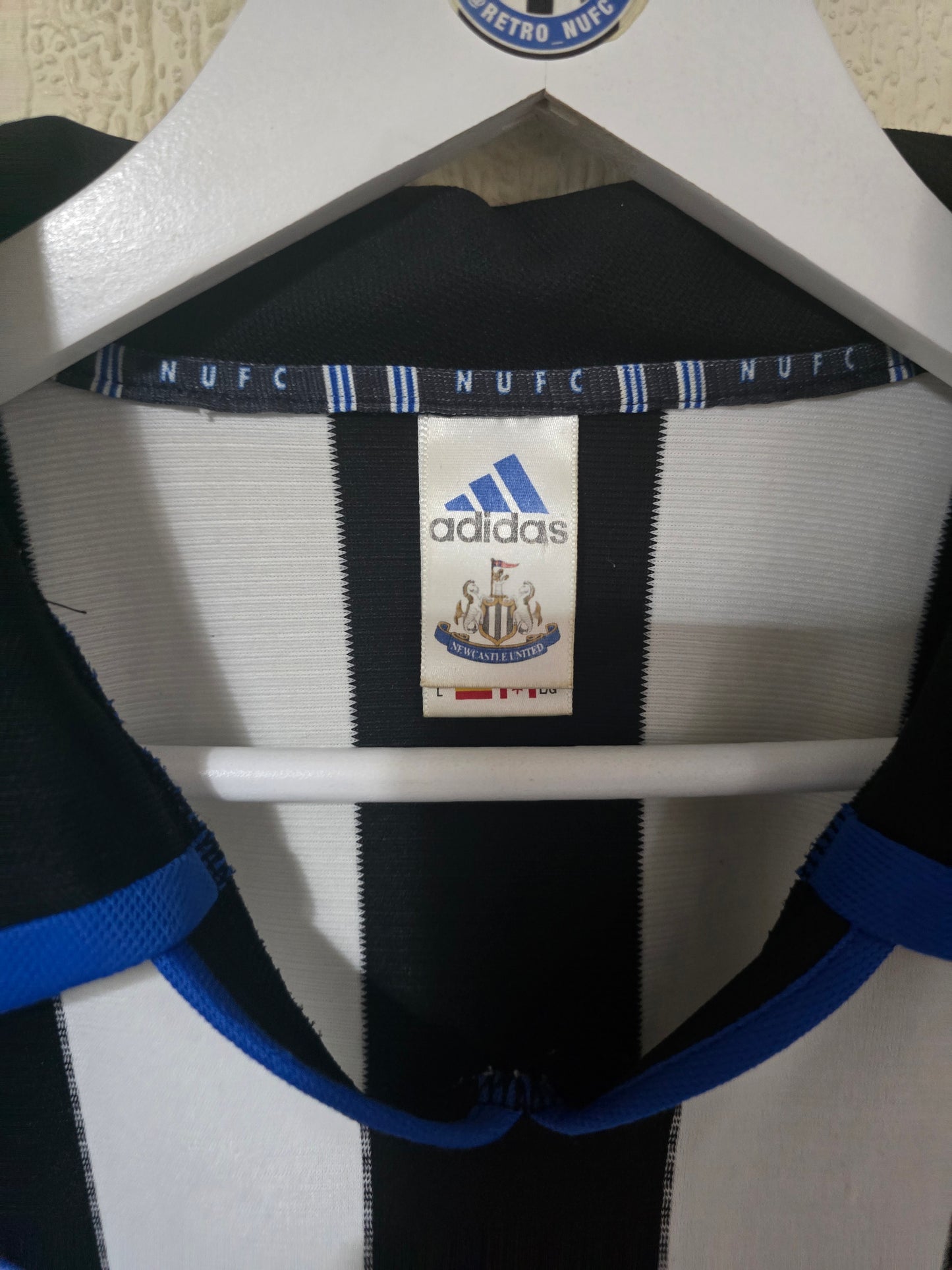 Newcastle United 1999/00 Adidas Home Shirt - Large