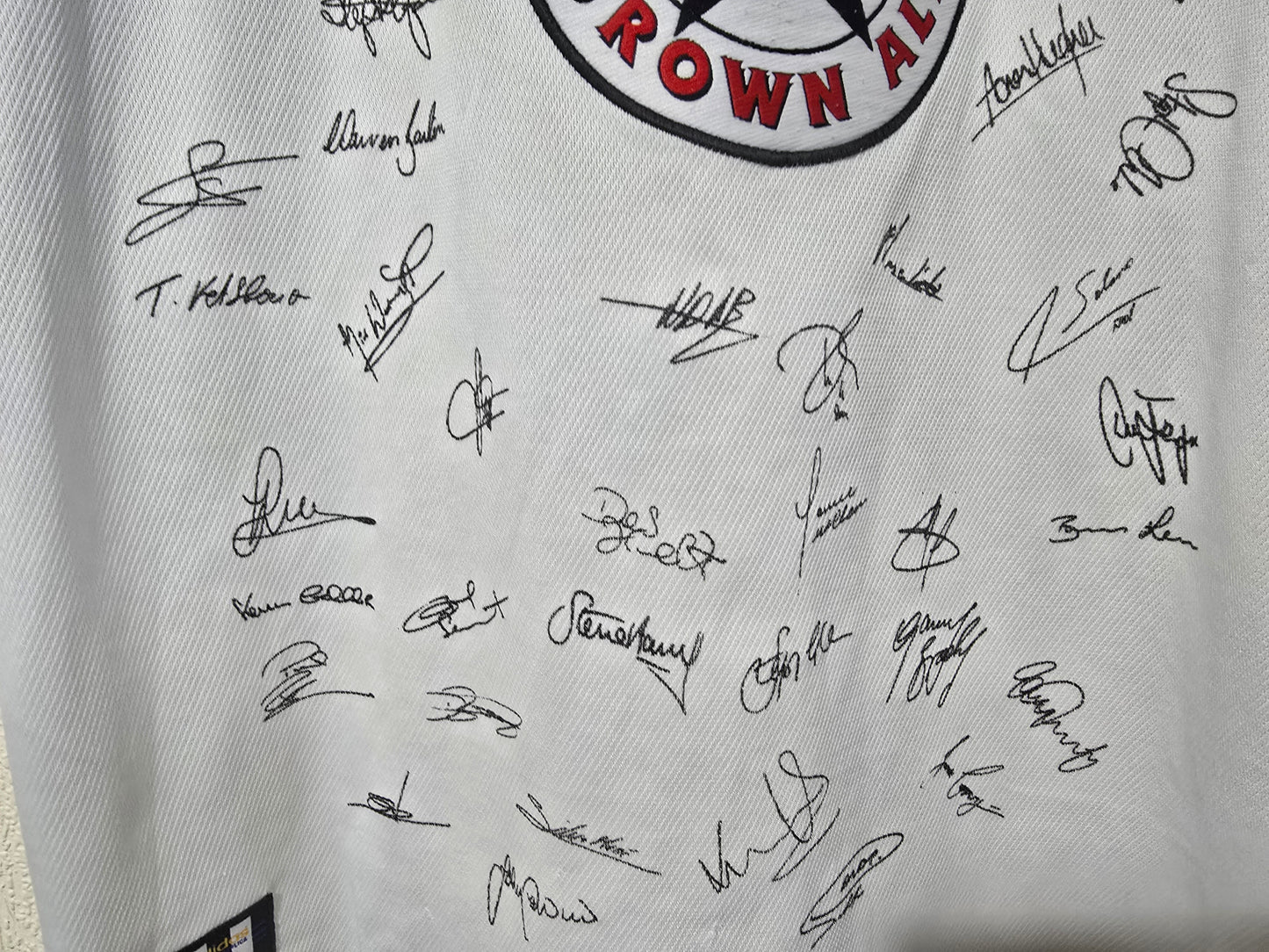 Newcastle United 1999/00 Adidas Away Shirt, Squad Signed.