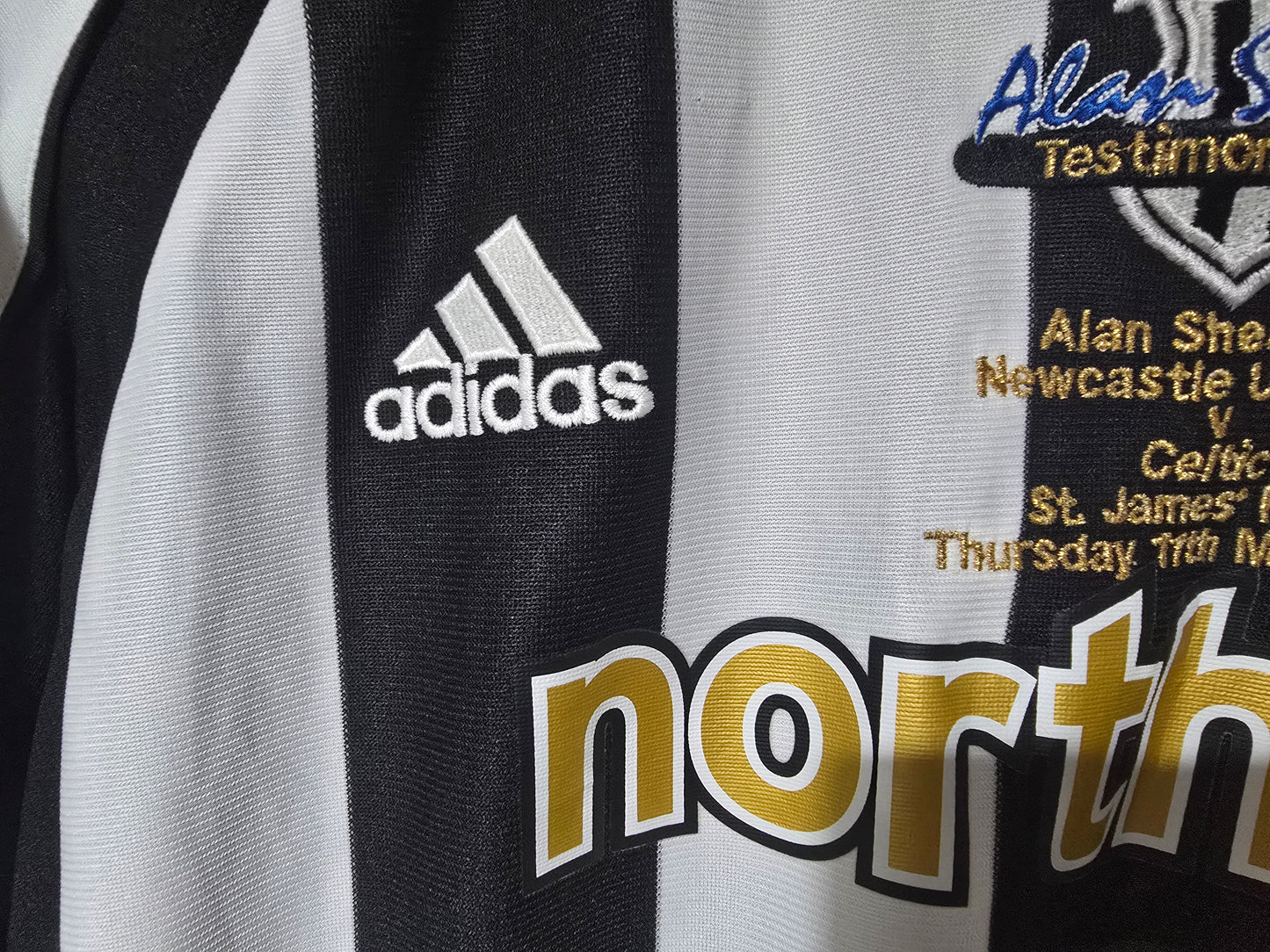Newcastle United 2005/07 Adidas Alan Shearer Testimonial Shirt - Small