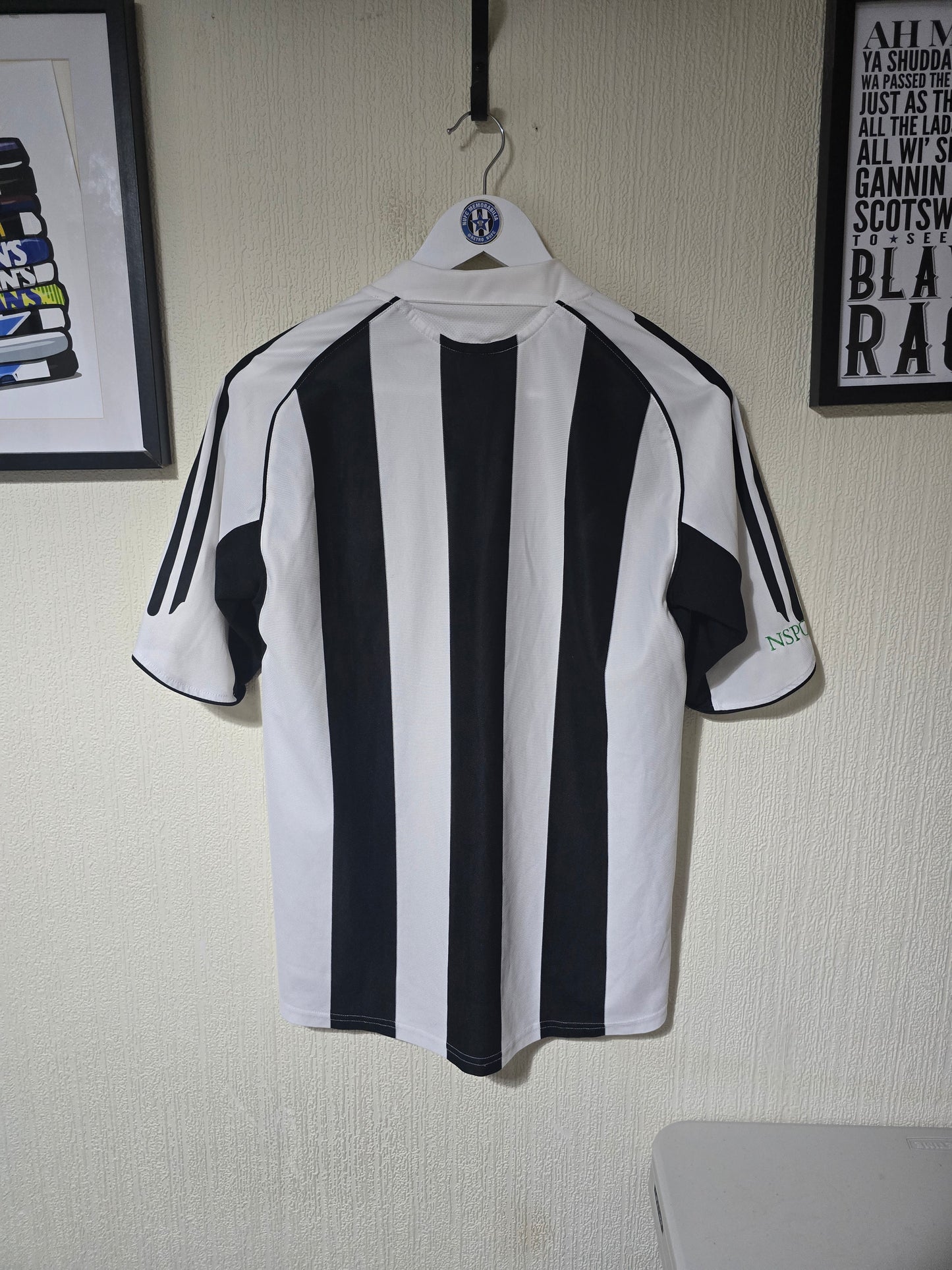Newcastle United 2005/07 Adidas Alan Shearer Testimonial Shirt - Small