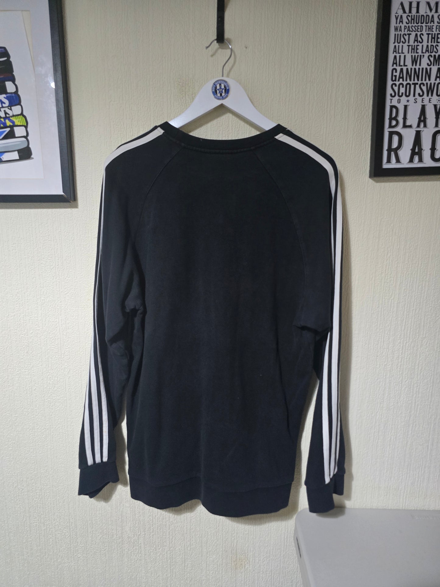 Newcastle United 2007/08 Adidas Sweatshirt - Medium