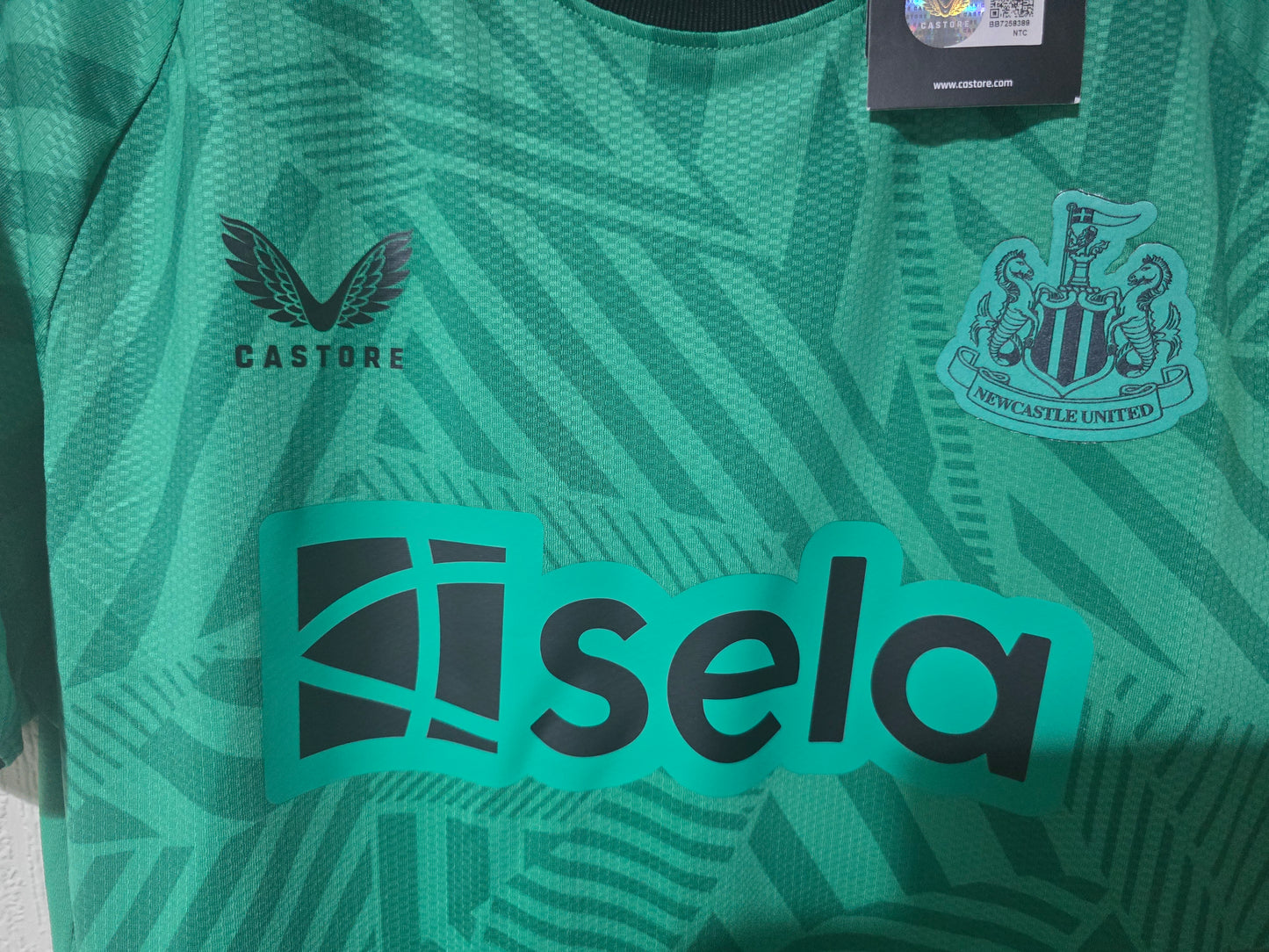 Newcastle United 2023/24 Castore Player Edition Away Shirt, Champions League BNWT #7 JOELINTON - XL