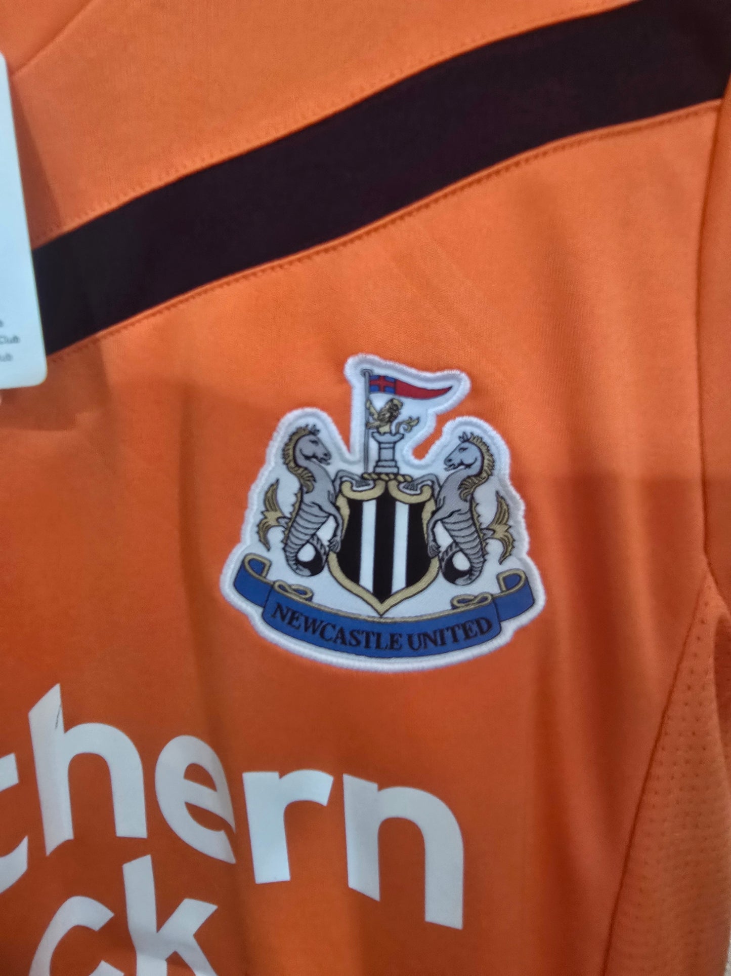 Newcastle United 2011/12 Puma away shirt BNWT #18 JONAS - Women's 12