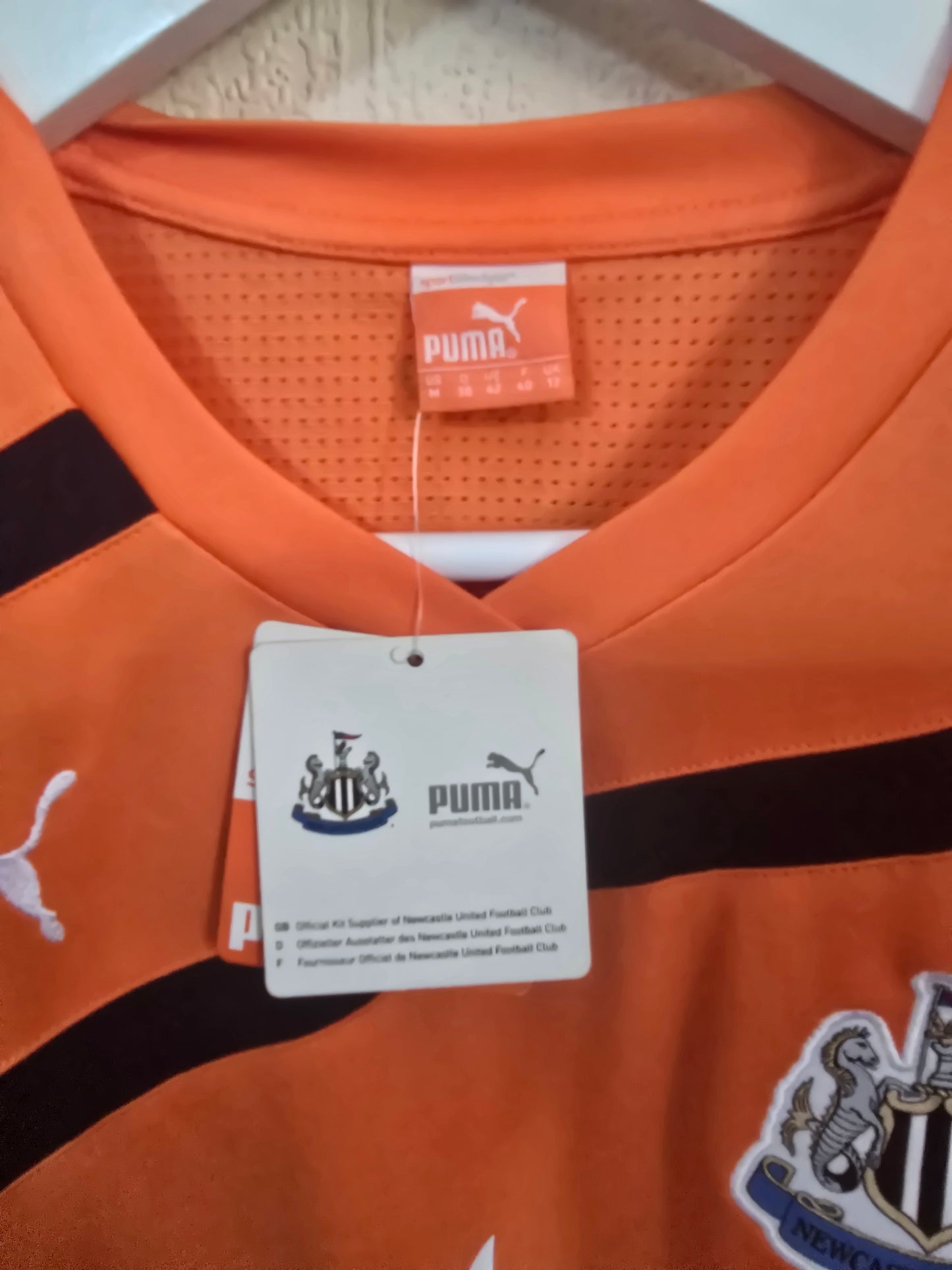 Newcastle United 2011/12 Puma away shirt BNWT #18 JONAS - Women's 12