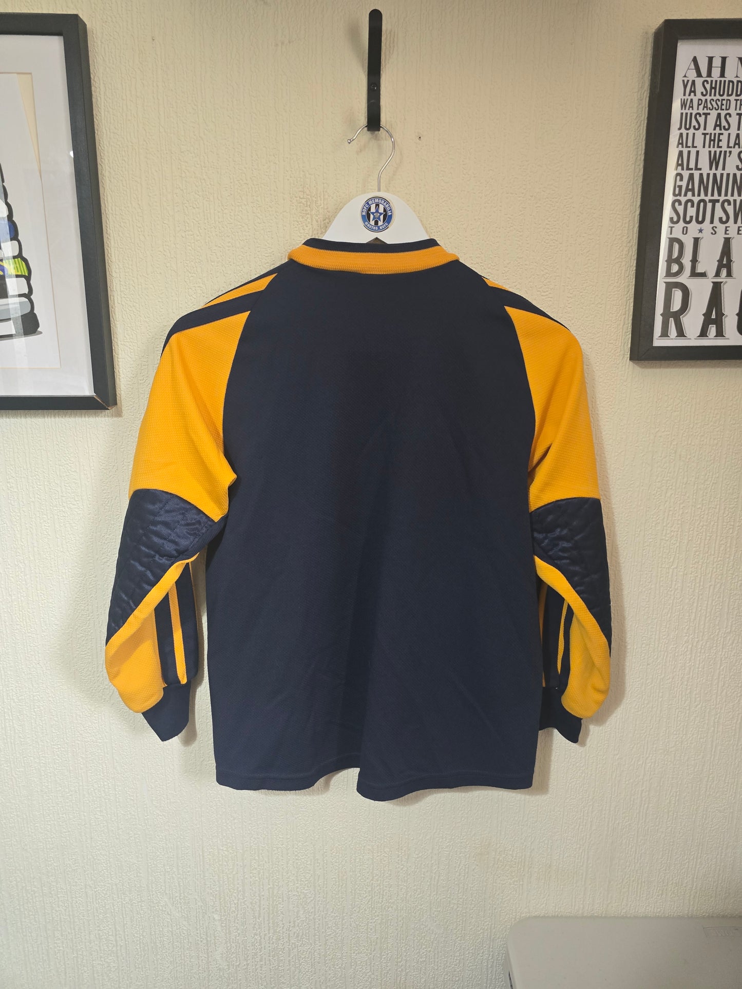 Newcastle United 2001/02 Adidas Keeper Shirt - XLB/XS