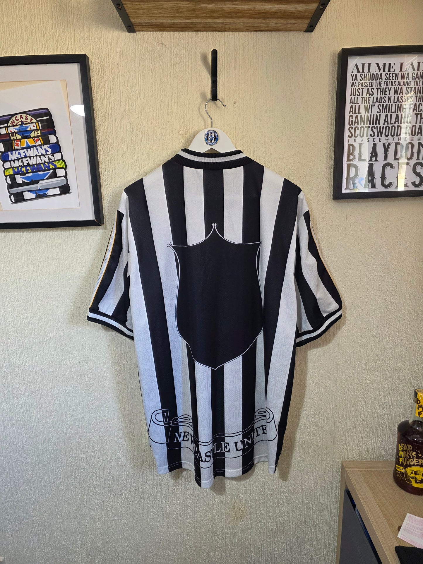 Newcastle United 1997/99 Adidas Home Shirt - Large