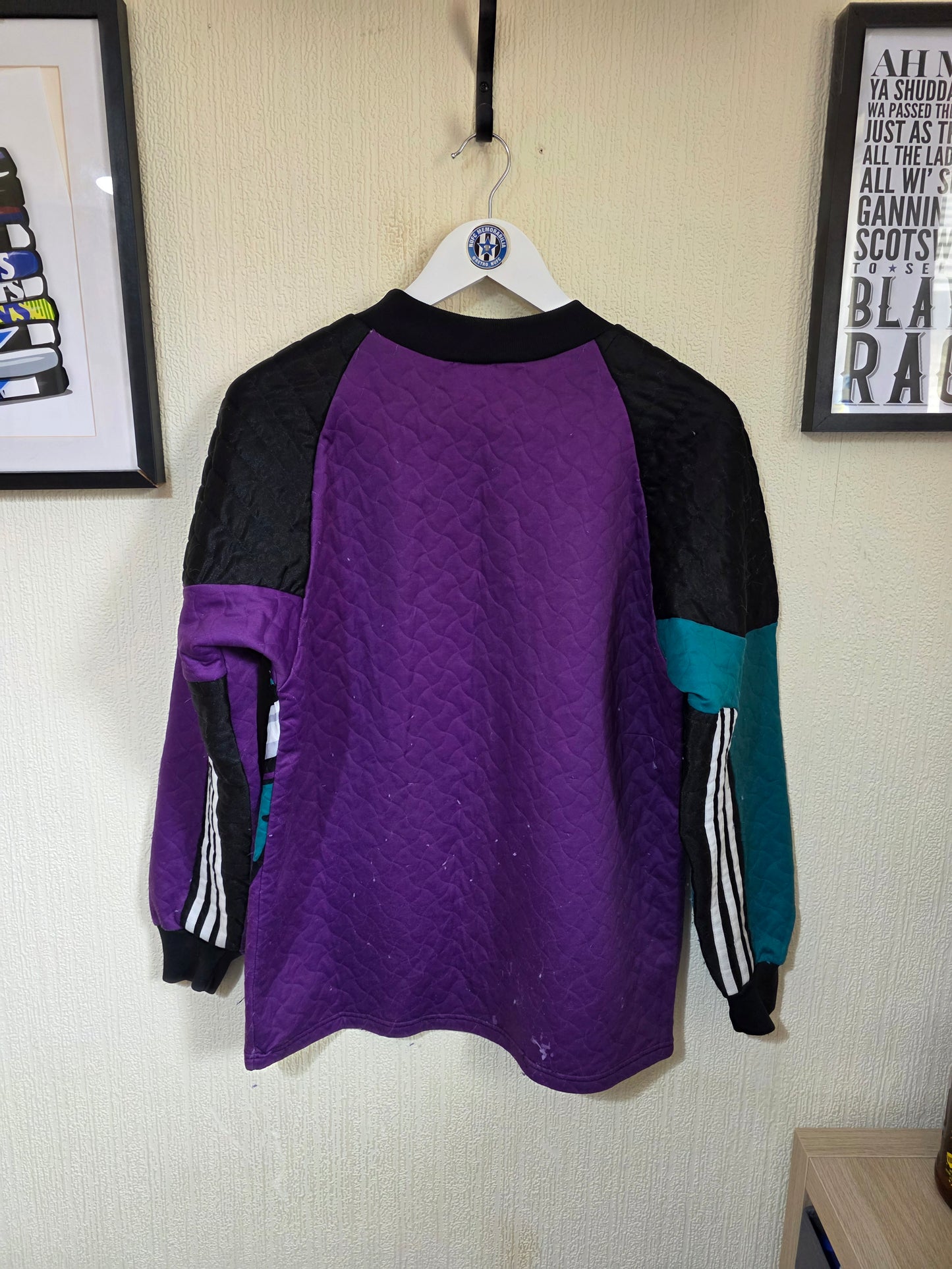 Newcastle United 1995/96 Adidas Keeper Shirt - Small