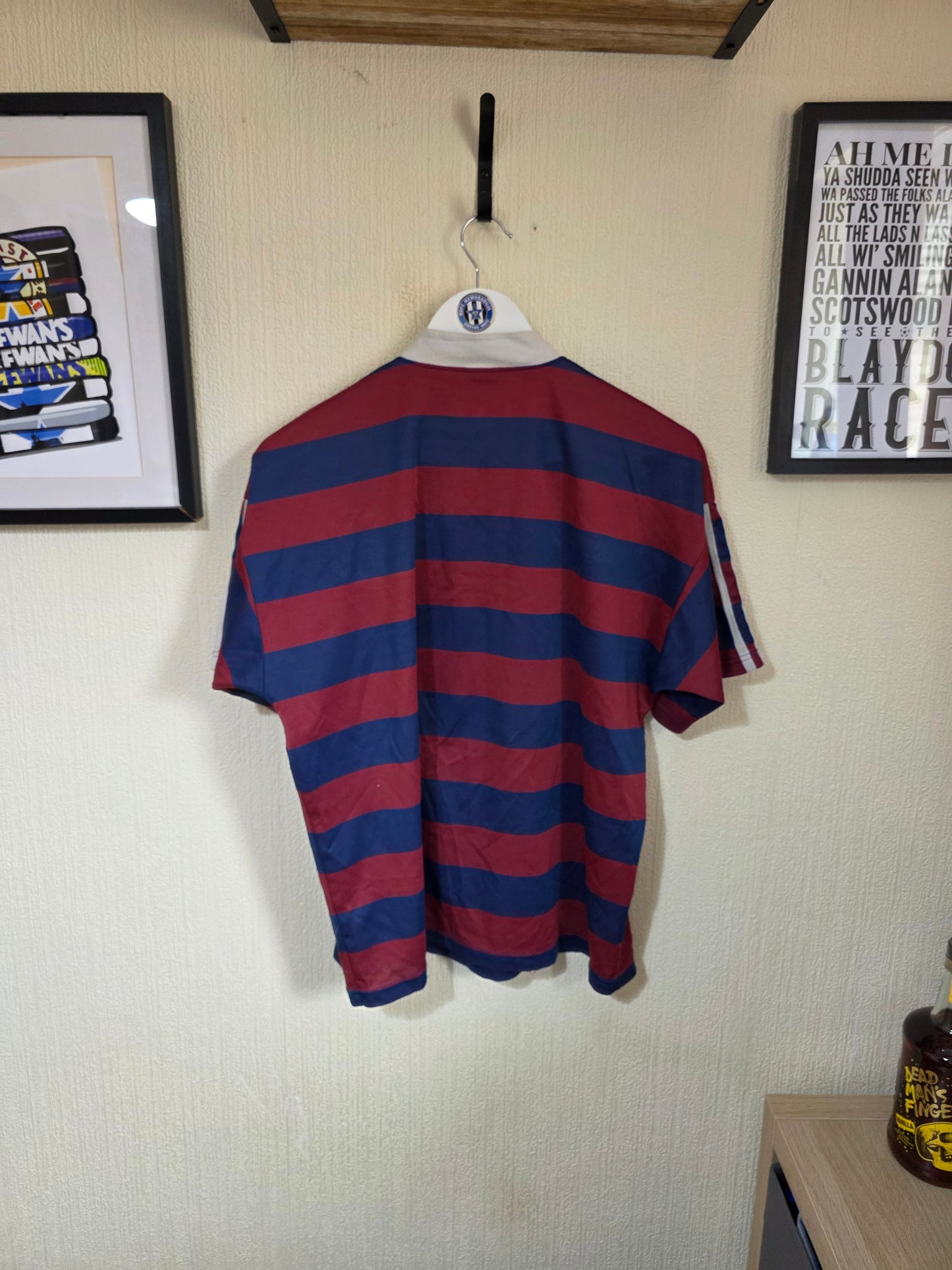 Newcastle United 1995/96 Adidas Away Shirt - Medium