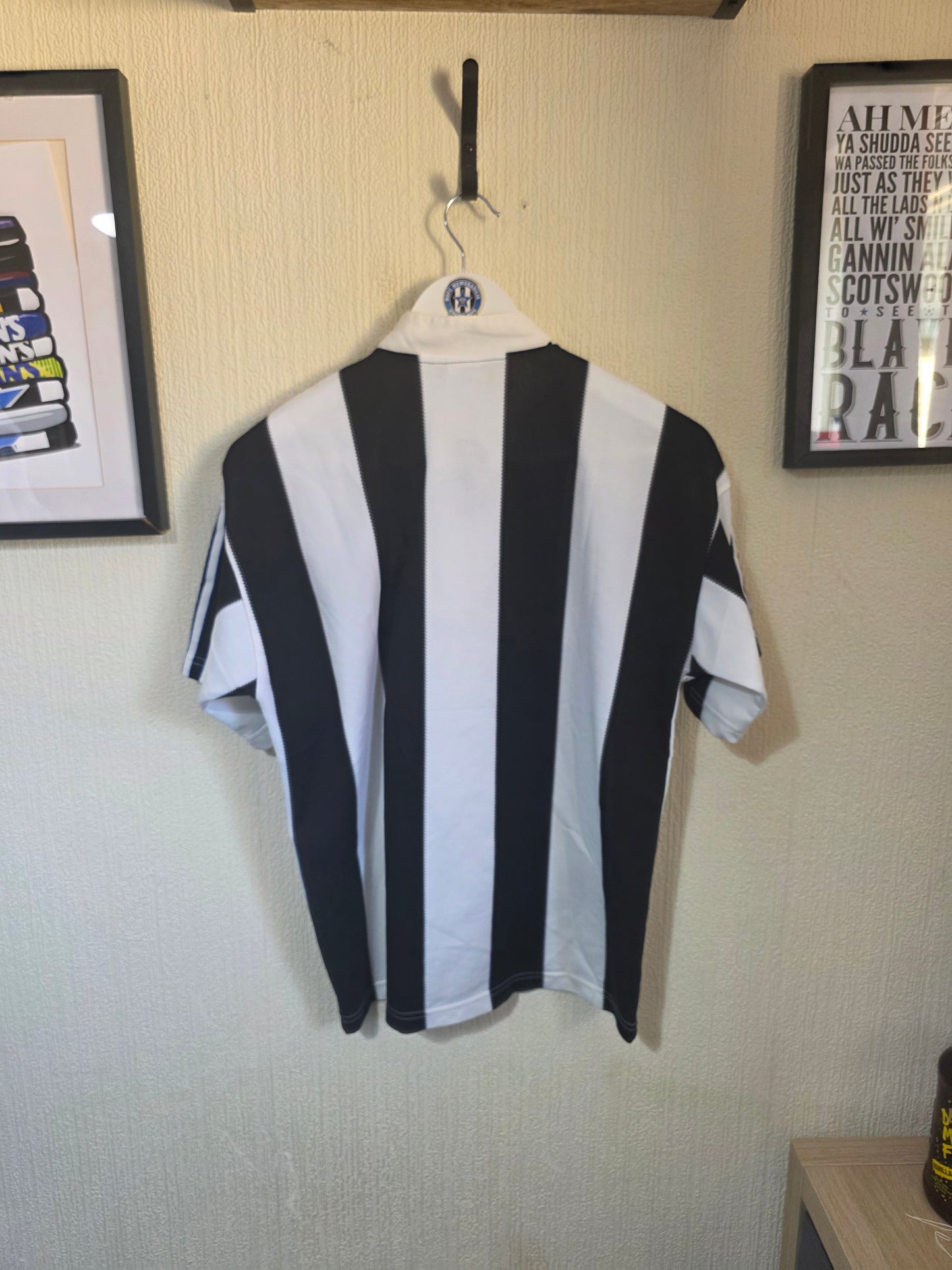 Newcastle United 1995/97 Adidas Home Shirt - Small
