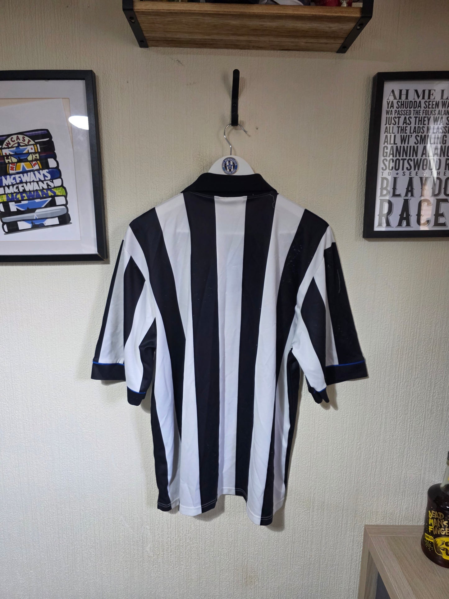 Newcastle United 1993/95 Asics Home Shirt - XL
