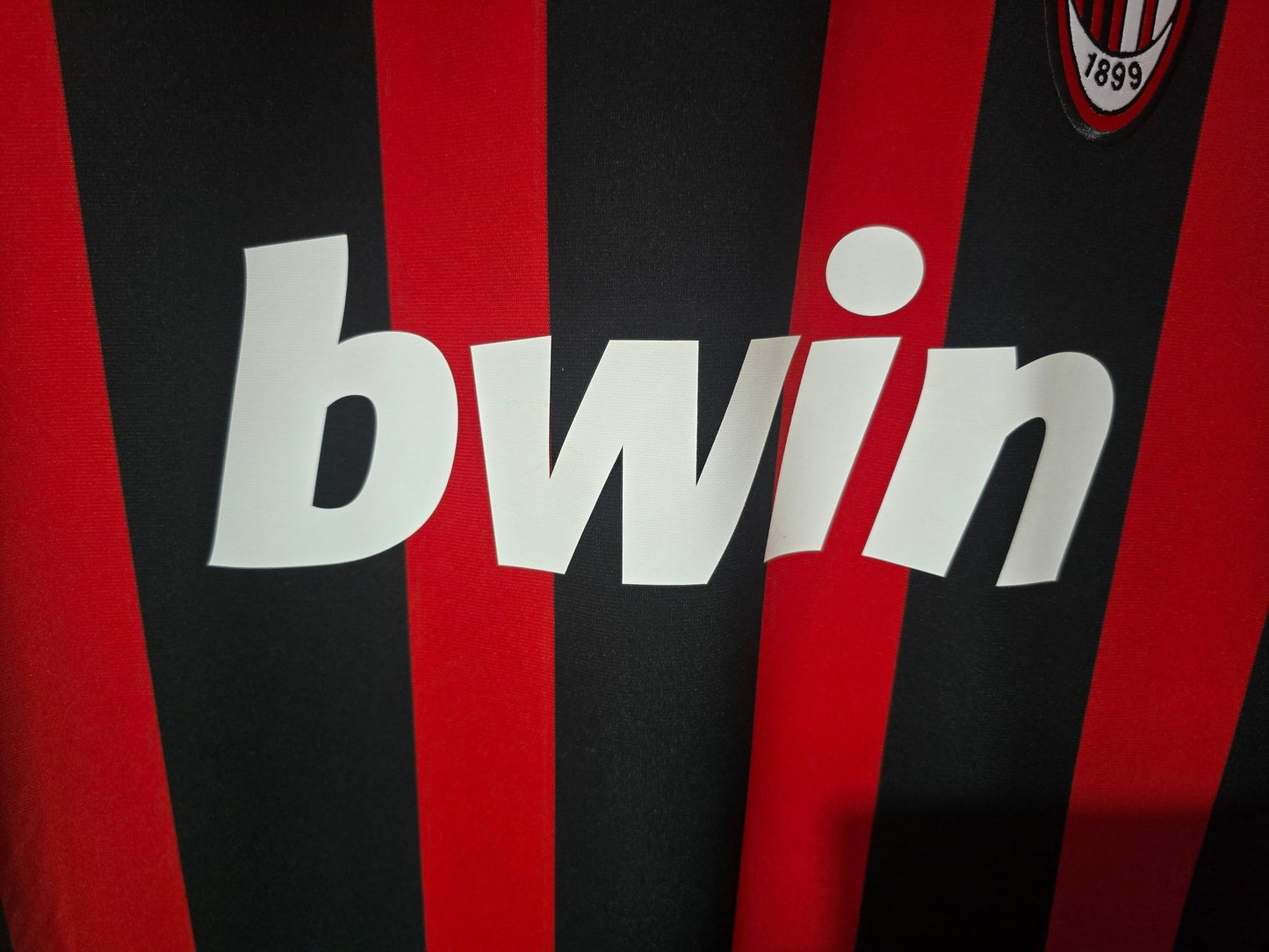 Ac MIlan 2006/07 Adidas home shirt, Small, #32 BECKHAM