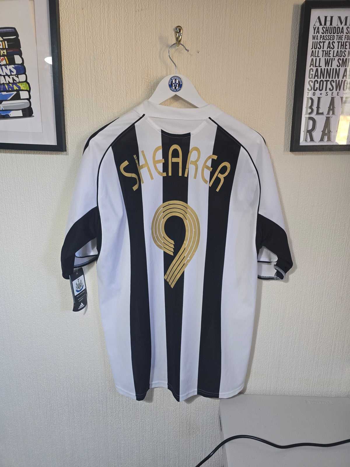 Newcastle United 2005/06 Alan Shearer testimonial shirt, BNWT - Large