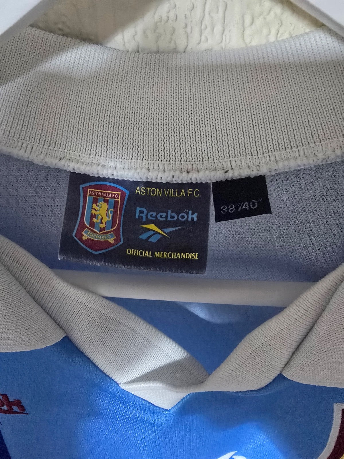 Aston Villa 1997/98 Reebok away shirt - Large