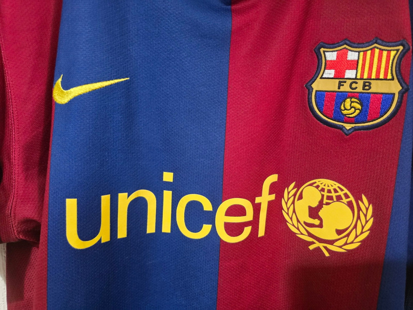 Barcelona 2006/07 Nike Home shirt #6 XAVI - XL