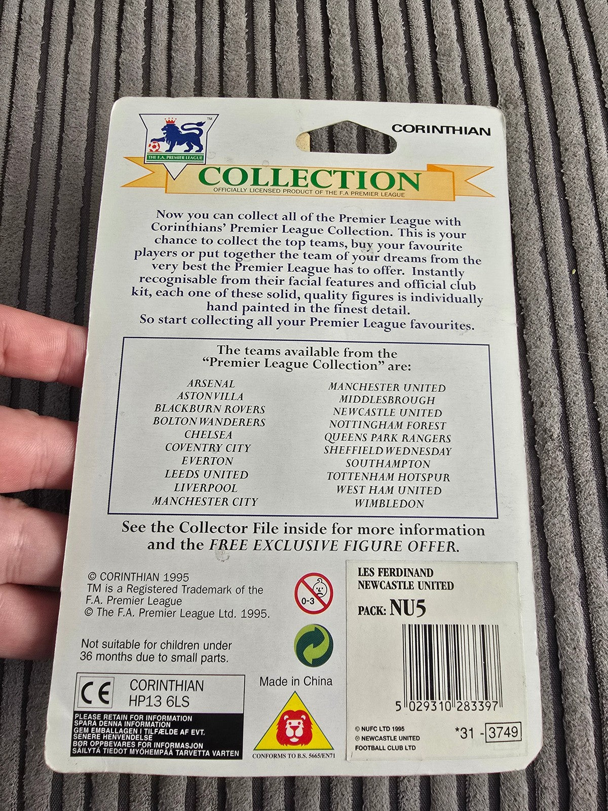 Newcastle United Corinthians Les Ferdinand NU5 #3