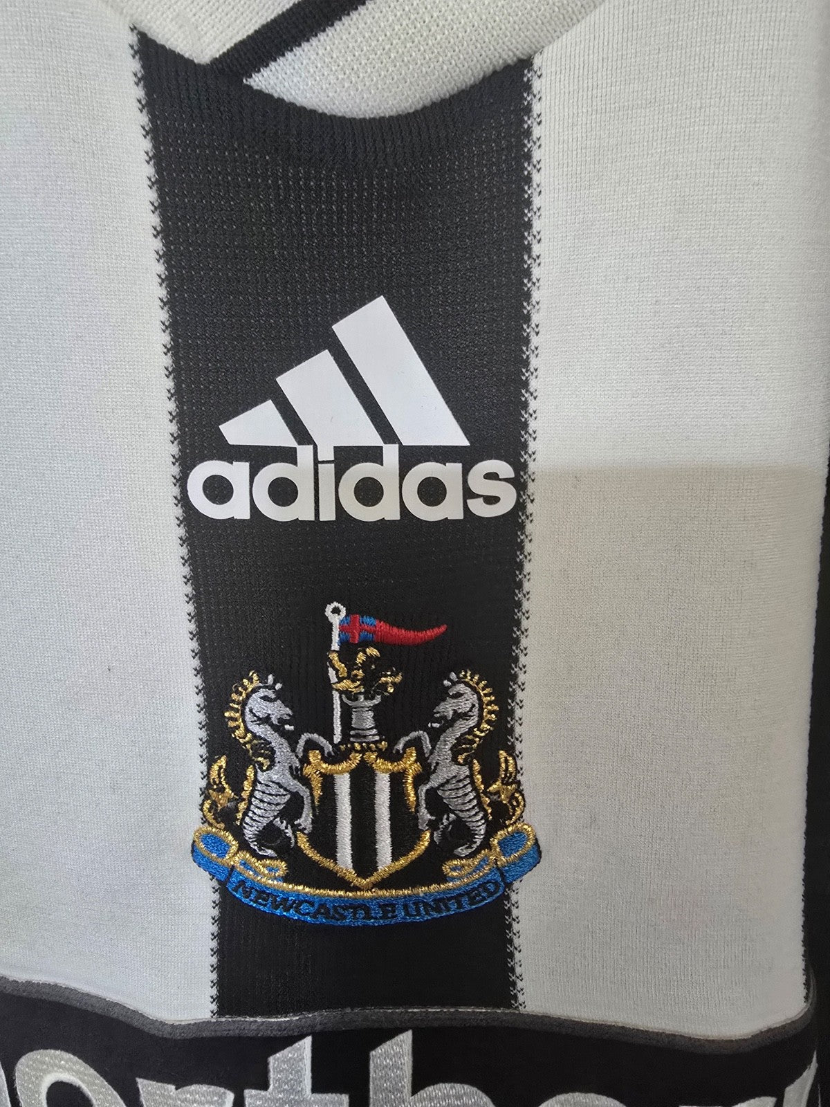 Newcastle United Adidas 2009/10 Nicky Butt matchworn & signed home shirt