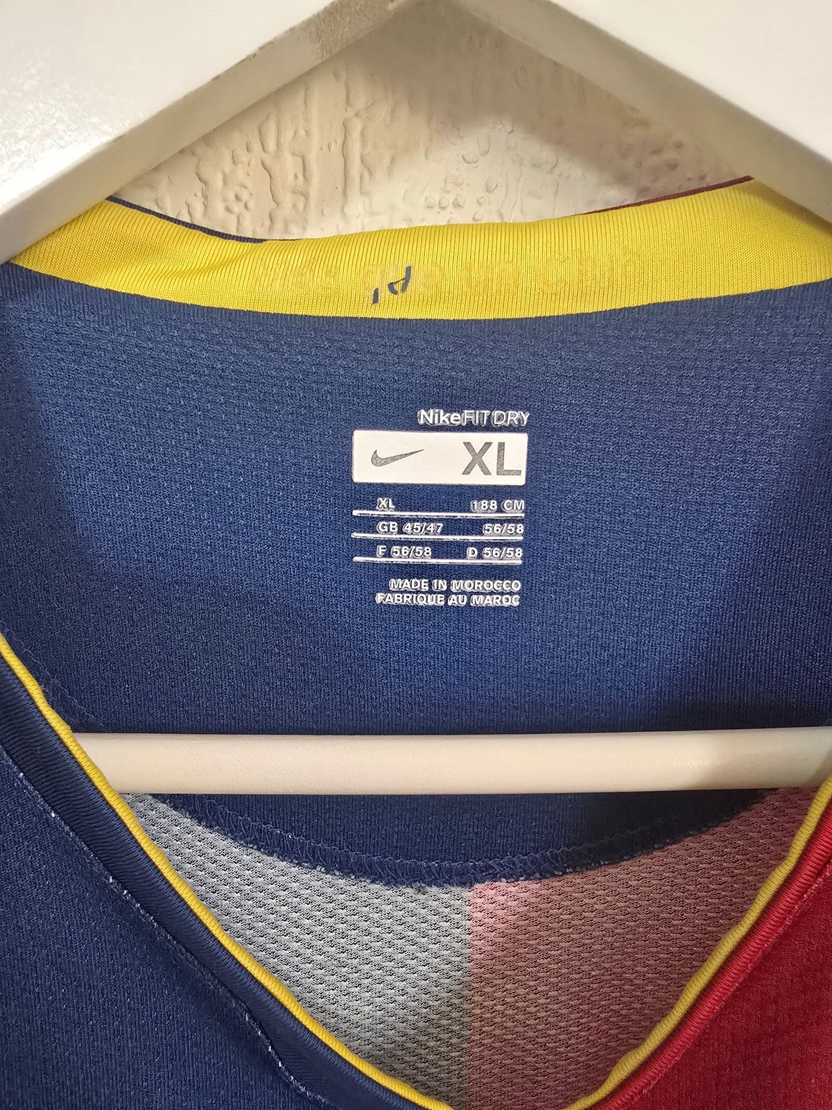 Barcelona 2006/07 Nike Home shirt #6 XAVI - XL