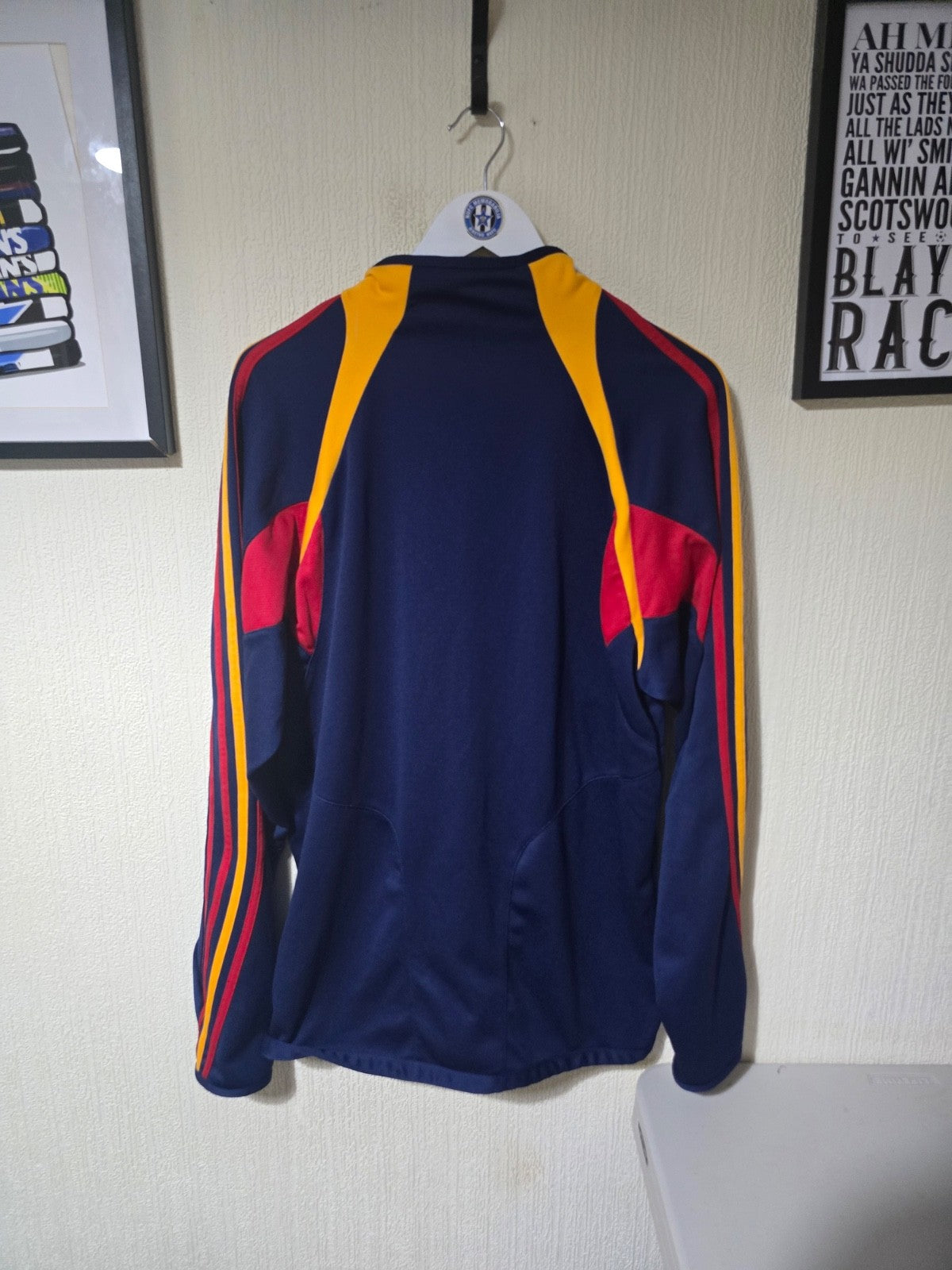 Spain 2004/05 Adidas Training 1/4 Zip - Large