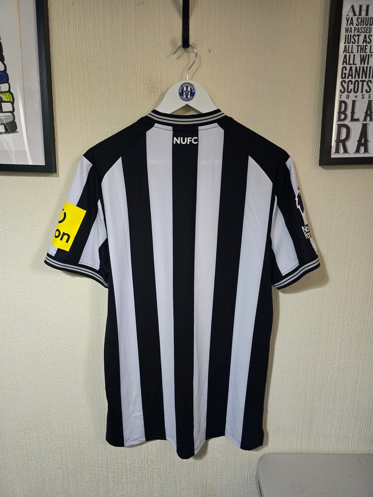 Newcastle United 2023/24 Castore home shirt, Player issue, BNWT - Medium