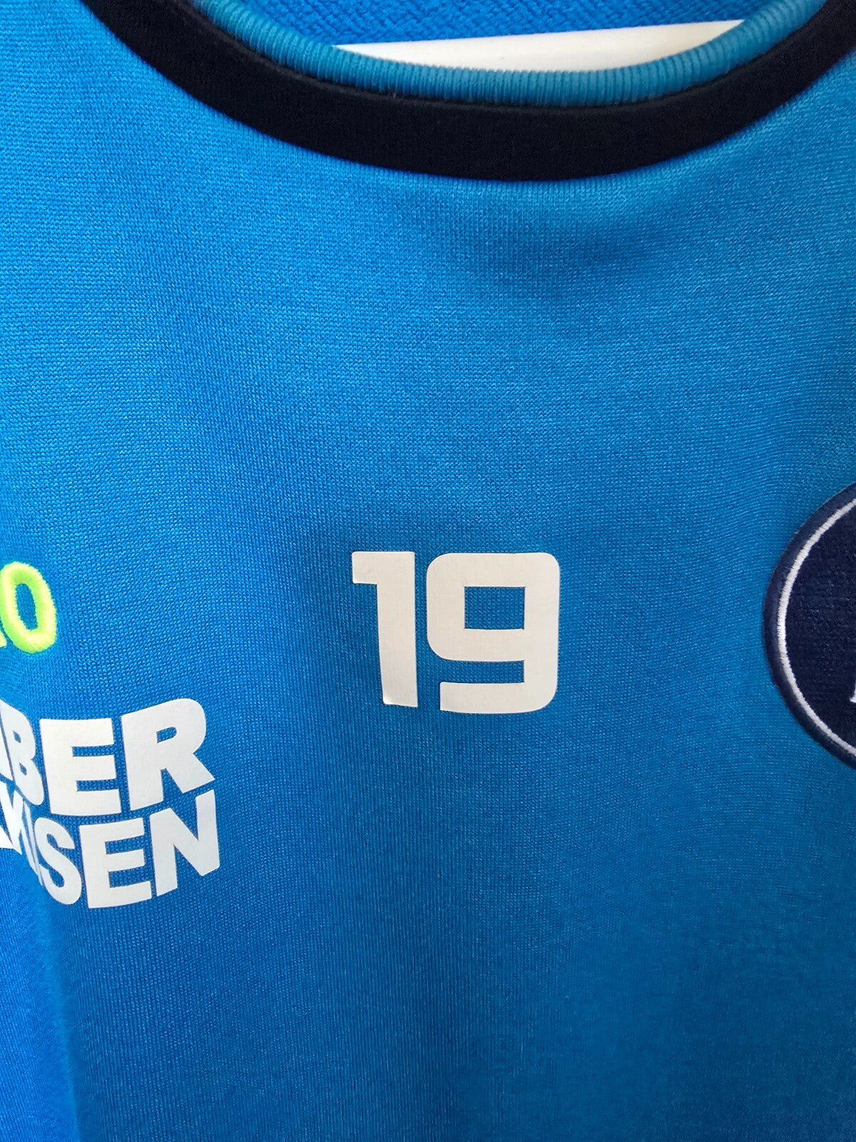 Karlsruher 2016/17 Niklas Hoffman worn training shirt, Jako, Medium