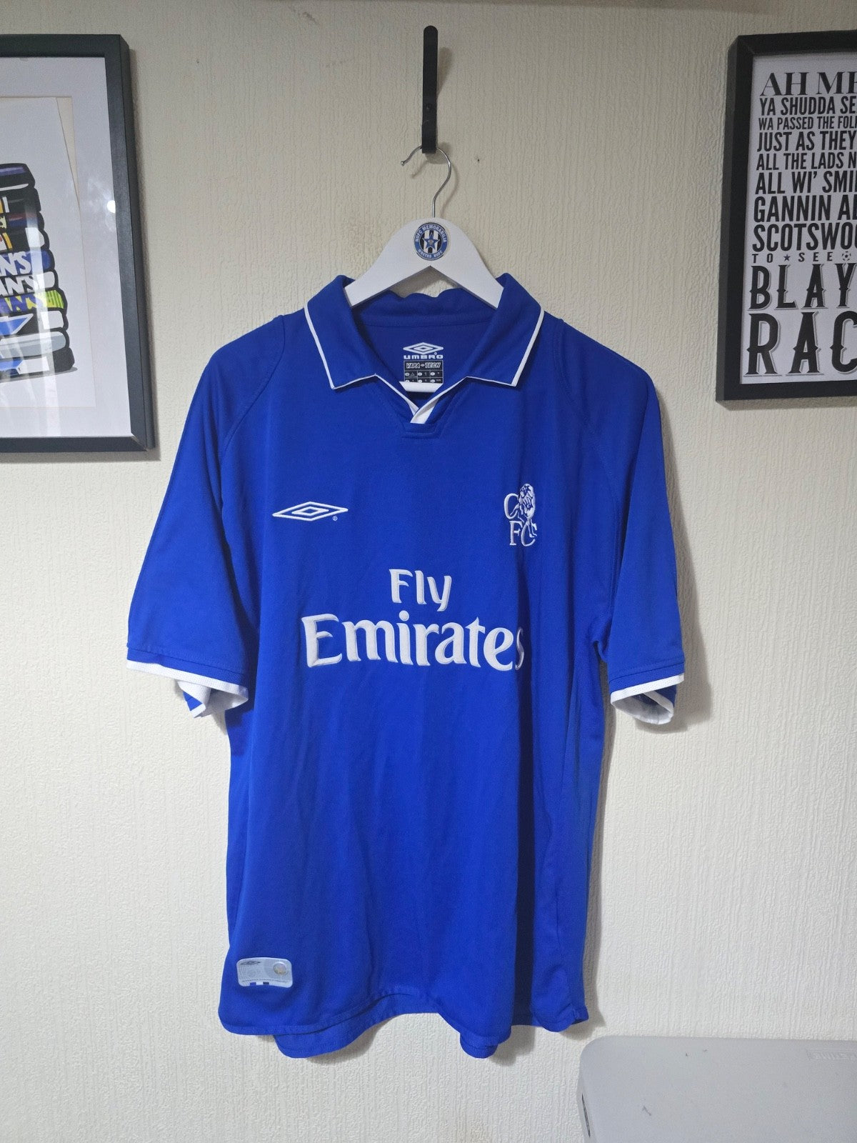 Chelsea 2001/03 Umbro Home Shirt - XL