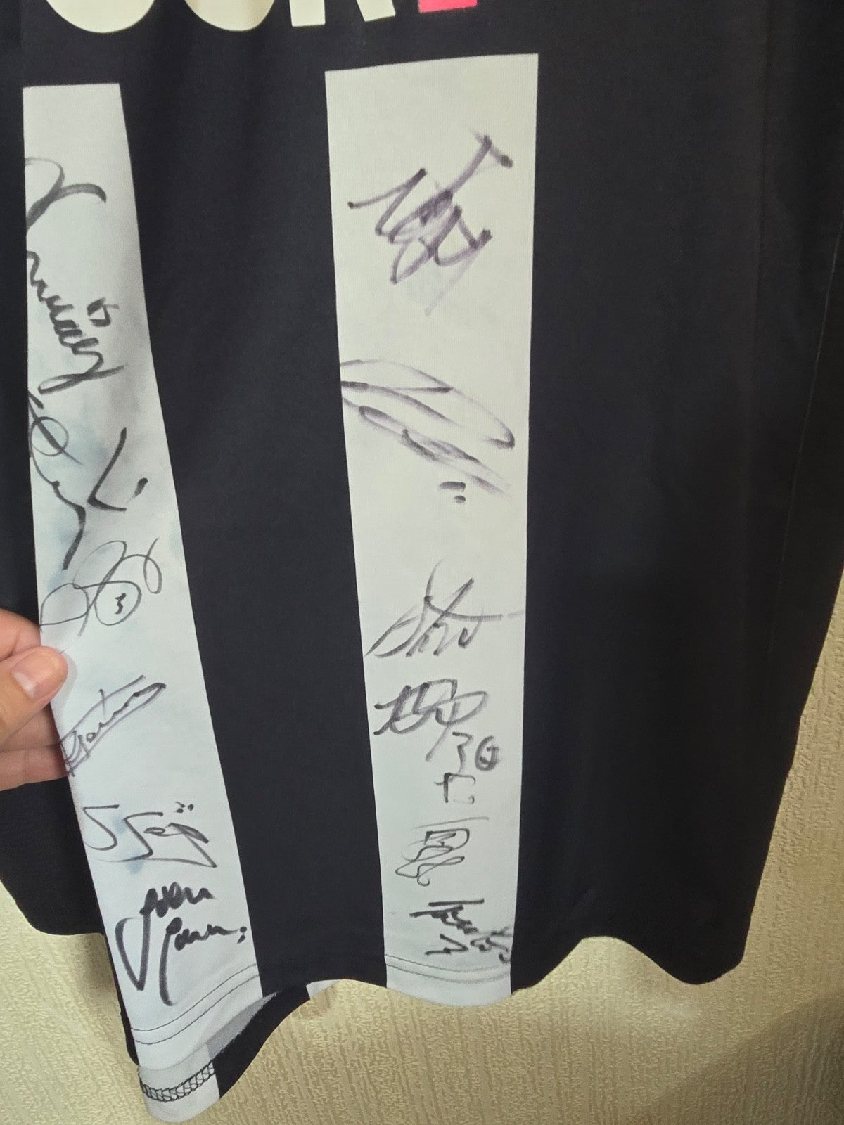 Newcastle United 2011/12 #25 LUALUA matchworn & Squad signed home shirt