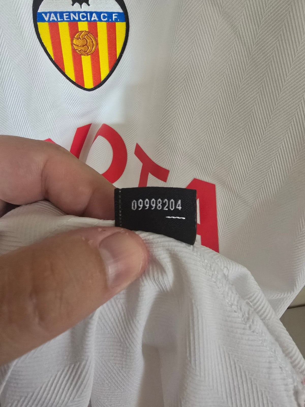 Valencia 2005/06 Nike home shirt - XL