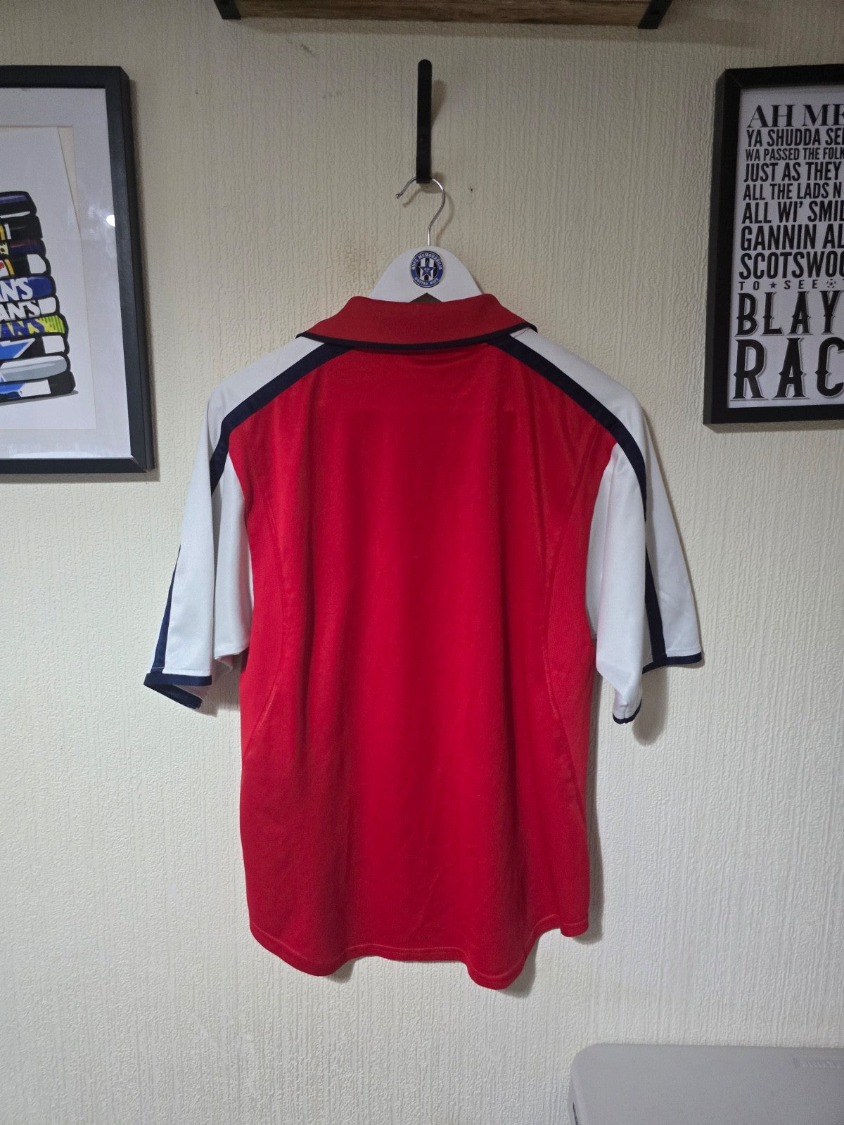 Arsenal Home Football Shirt 2000/02 Adults Small Nike