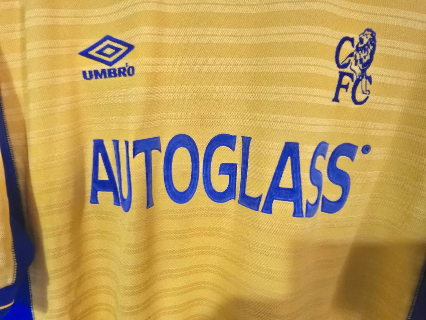 Chelsea 2001/02 Umbro away shirt #25 ZOLA - XL