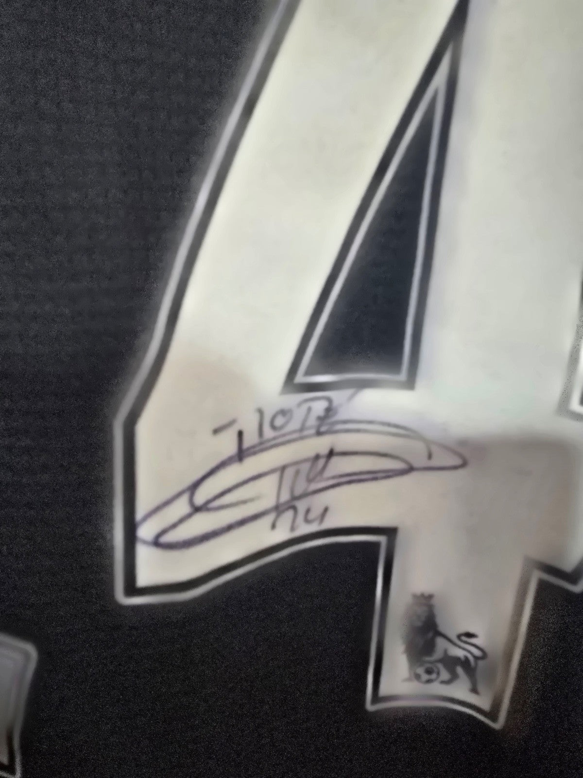 Newcastle United 2011/12 #24 TIOTE matchworn/signed away shirt