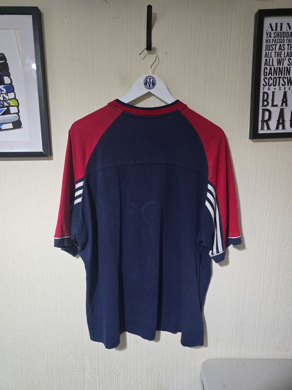 Bayern Munich 1998/99 Adidas Training shirt, Large