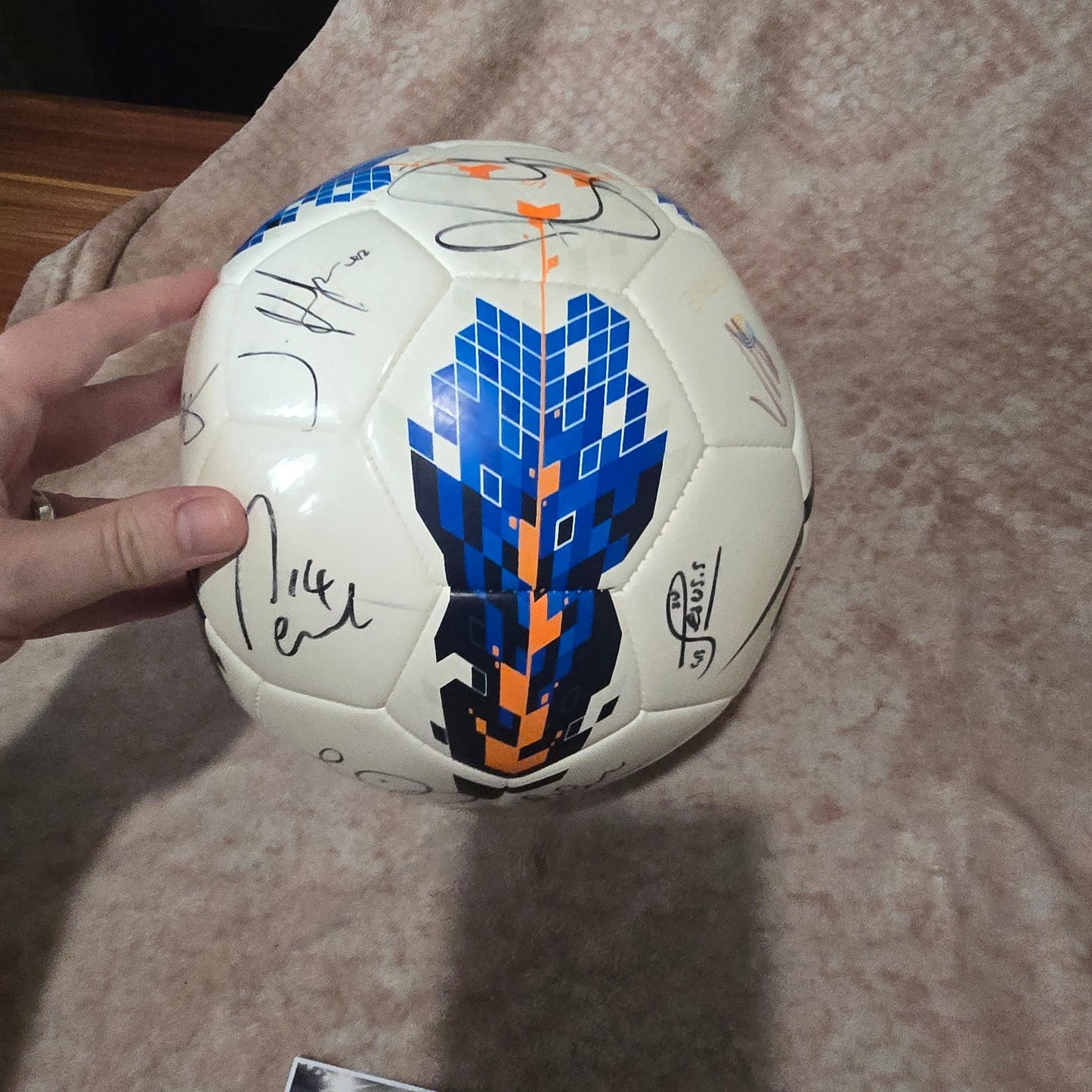 Newcastle United 2012/13 Signed ball with COA