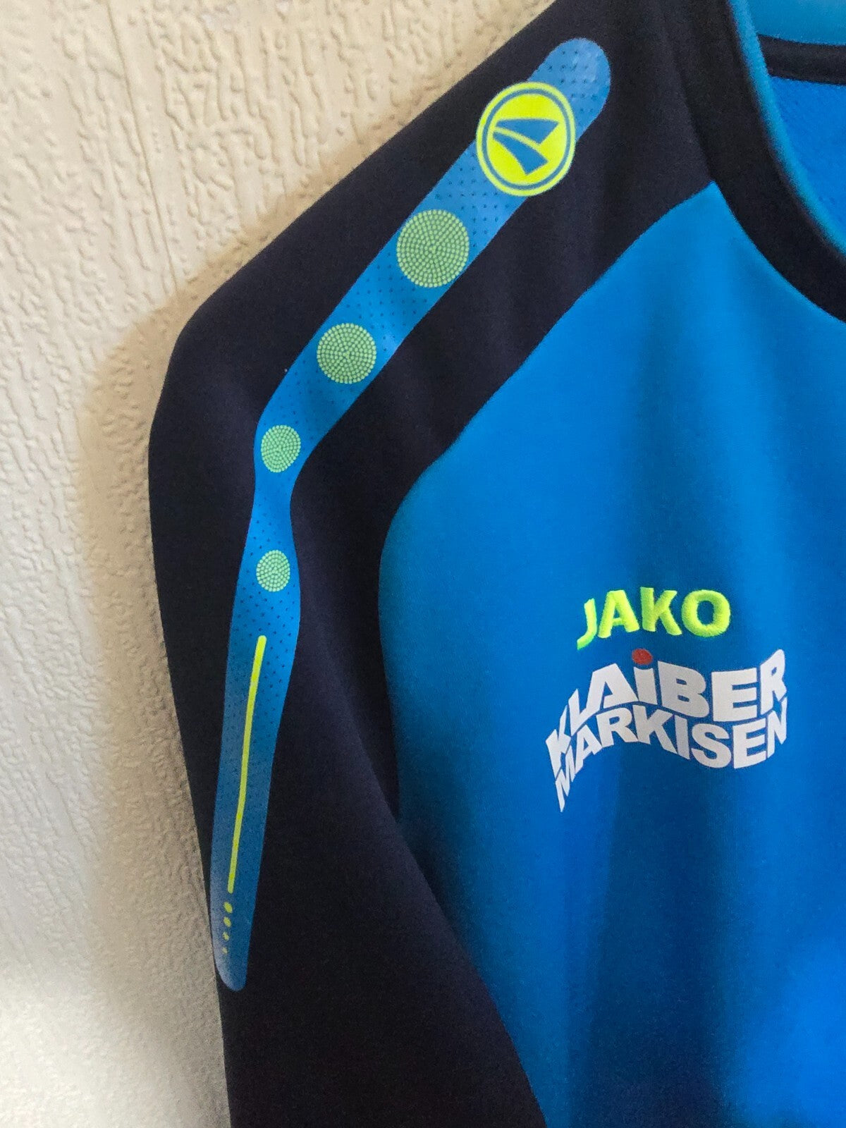 Karlsruher 2016/17 Niklas Hoffman worn training shirt, Jako, Medium