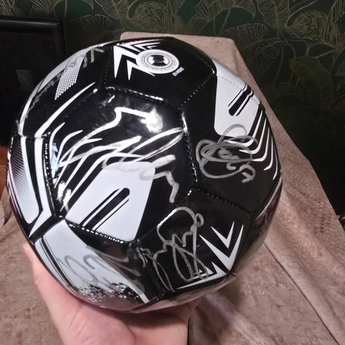 Newcastle United 2023/24 Signed football with COA