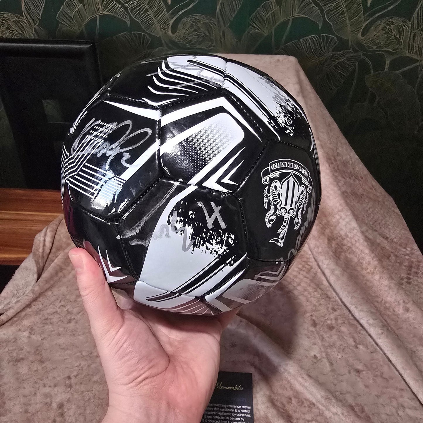 Newcastle United 2023/24 Signed football with COA