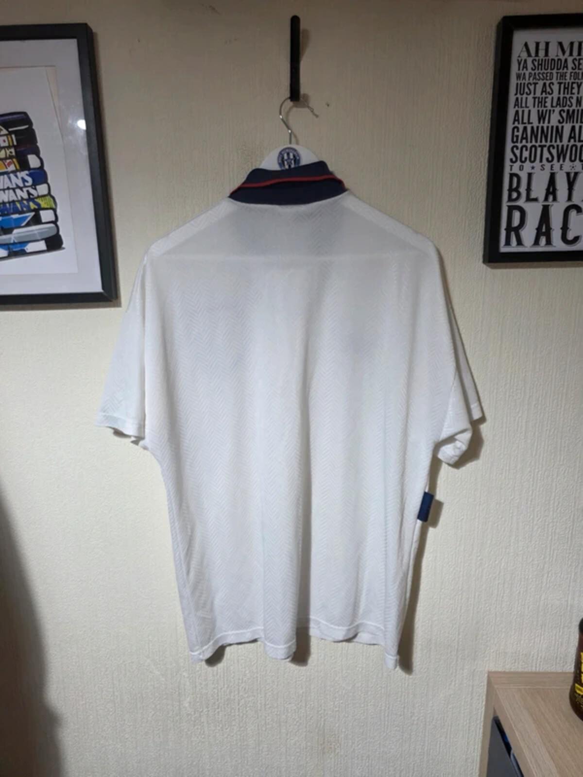 England Umbro 1993/95 home shirt, Large