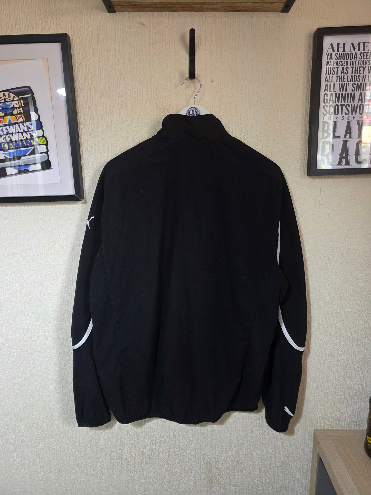 Newcastle United 2011/12 Puma 1/4 zip fleece - Large