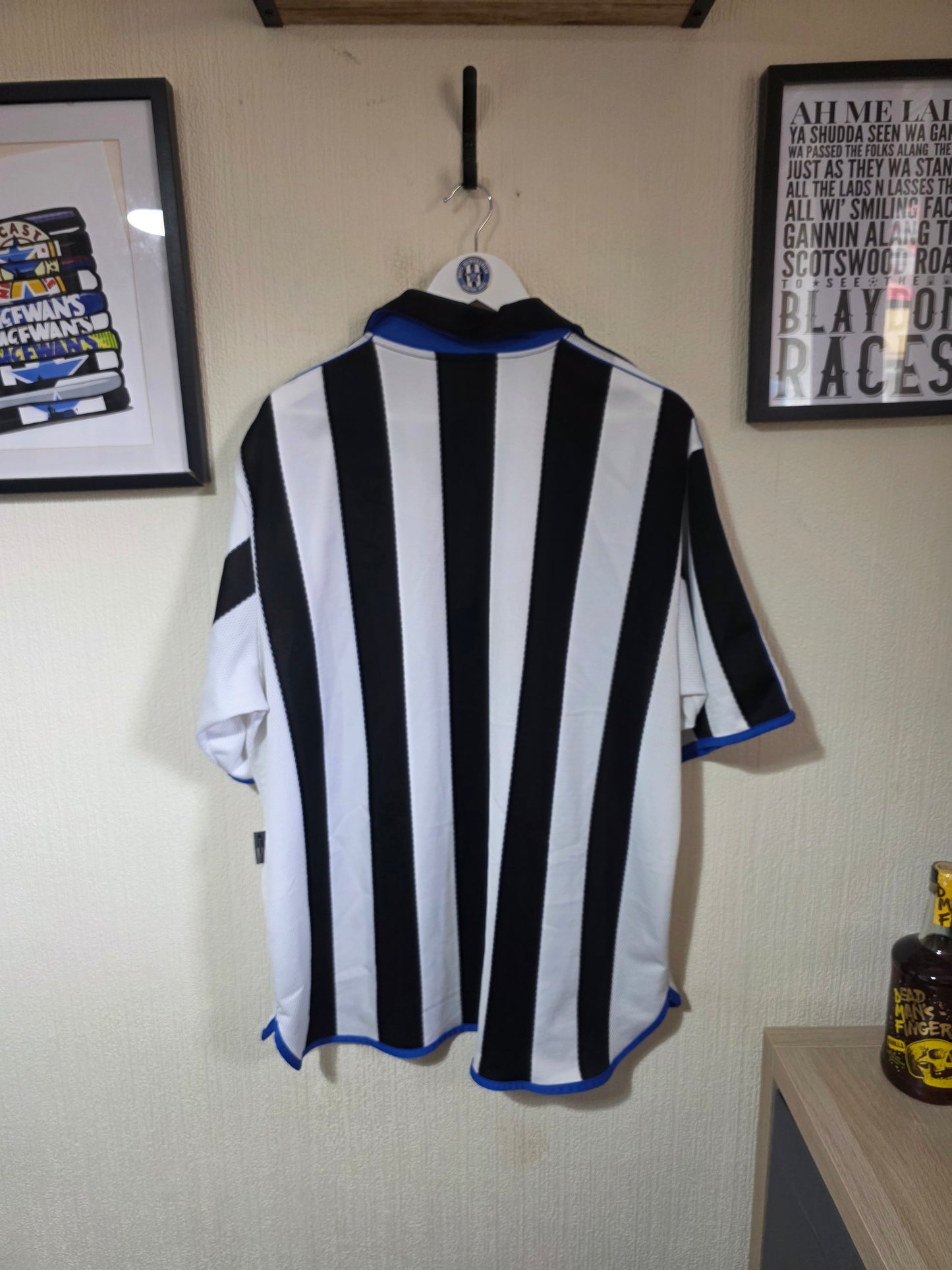 Newcastle United 1999/00 Adidas home shirt - XXL