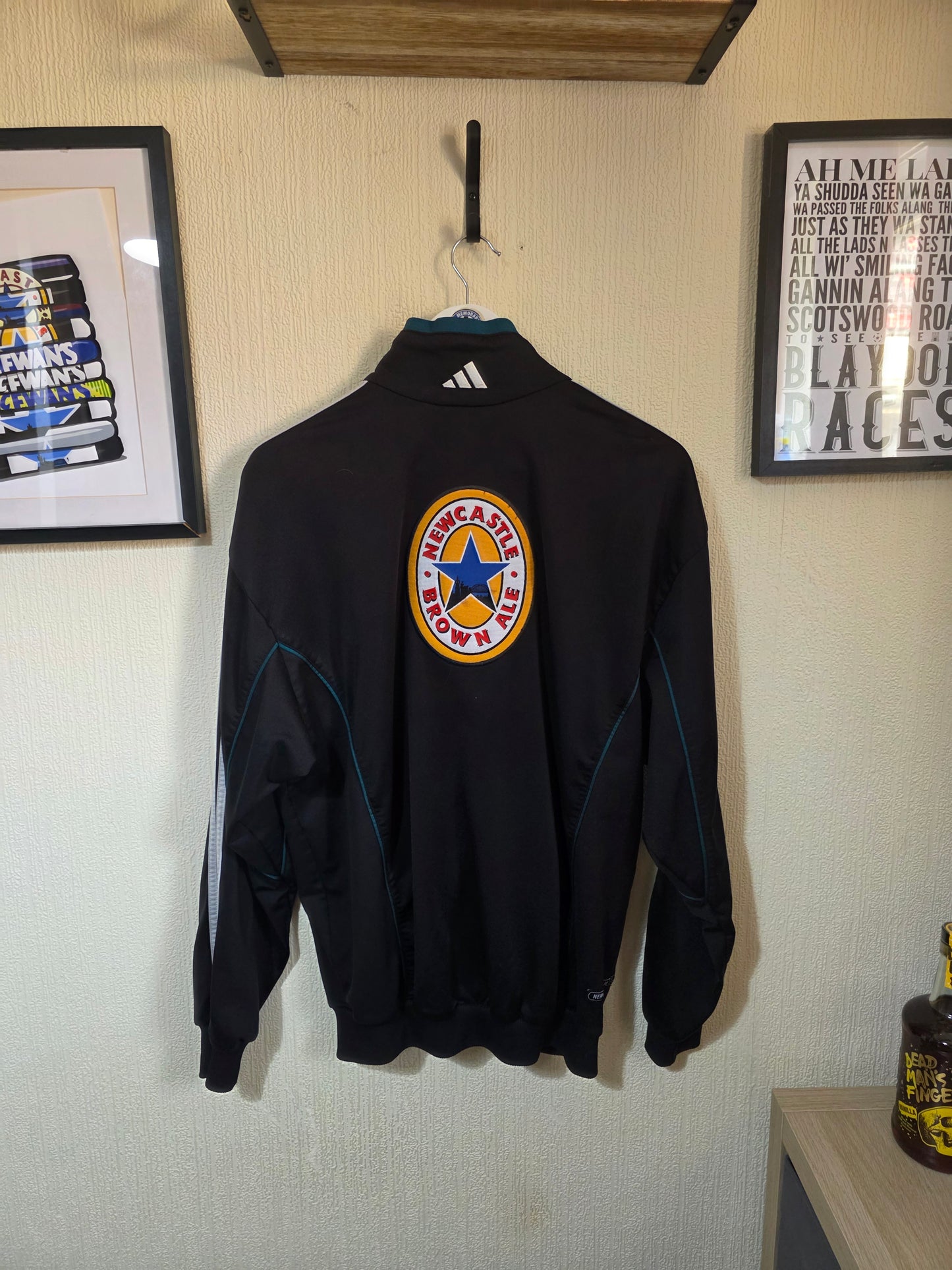 Newcastle United 1999/00 Adidas Jacket - Medium