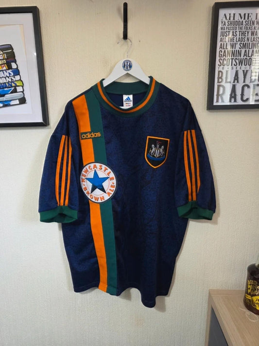 Newcastle United 1997/98 Adidas Away shirt - XXL
