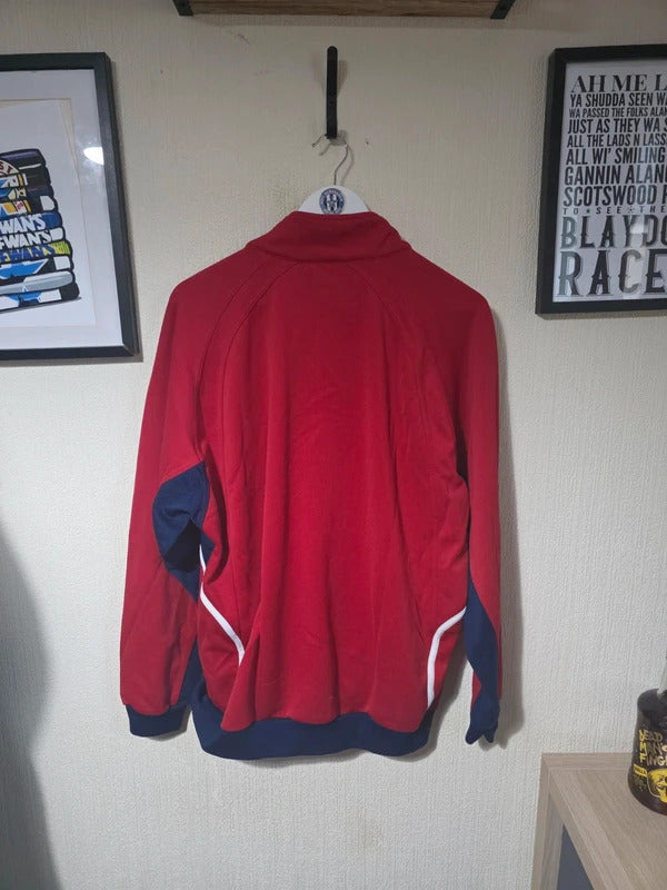 Ajax 2000/01 Adidas 1/4 zip sweatshirt Large