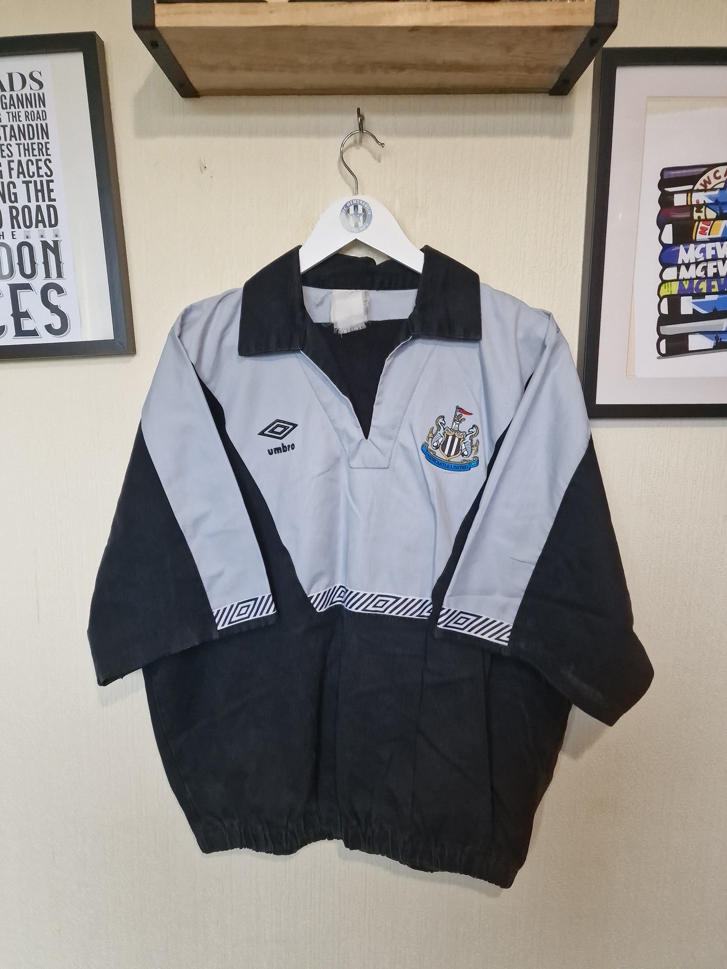 Newcastle United 1988/90 Drill top - Large