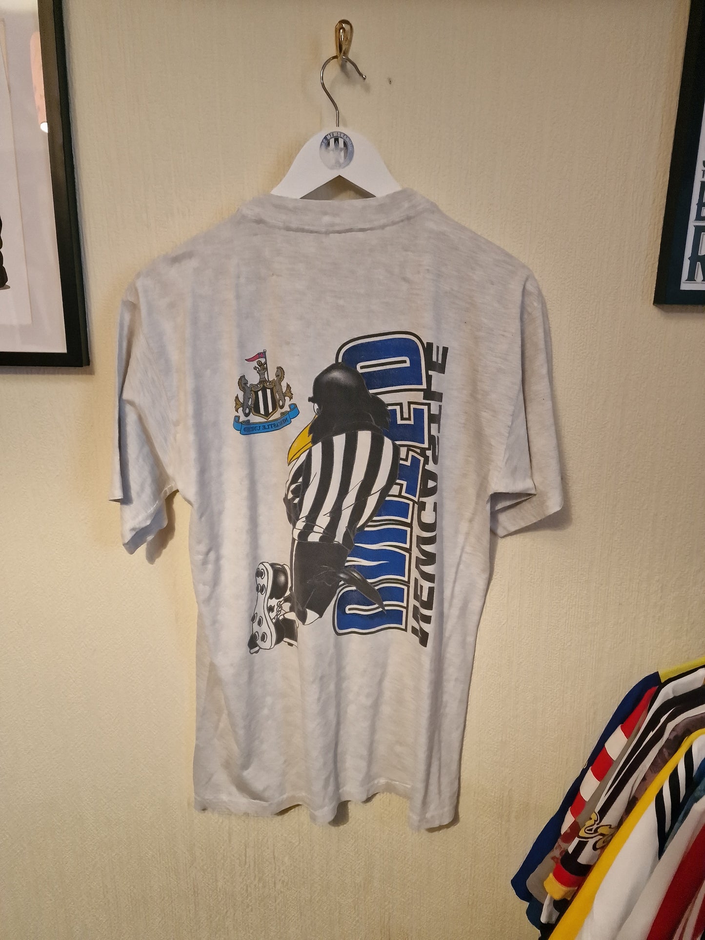 Newcastle United 90s bootleg t shirt - Medium