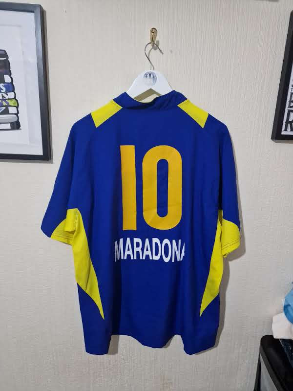 Boca Juniors 2005 away shirt BNWT #10 MARADONA - XL